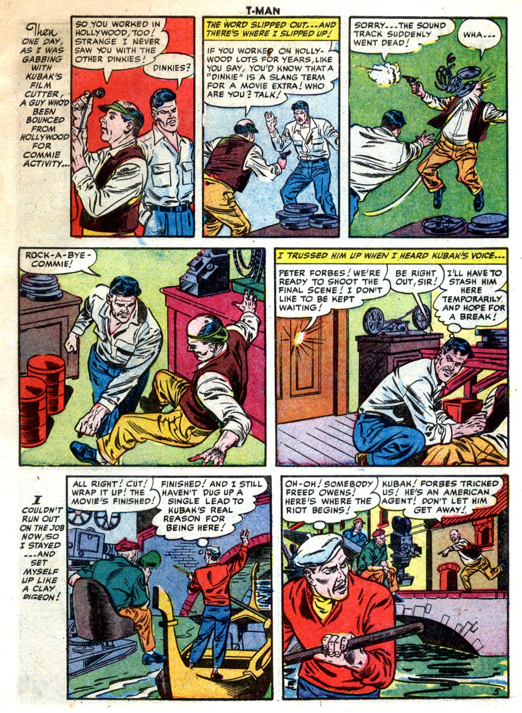 Read online T-Man: World Wide Trouble Shooter comic -  Issue #5 - 7