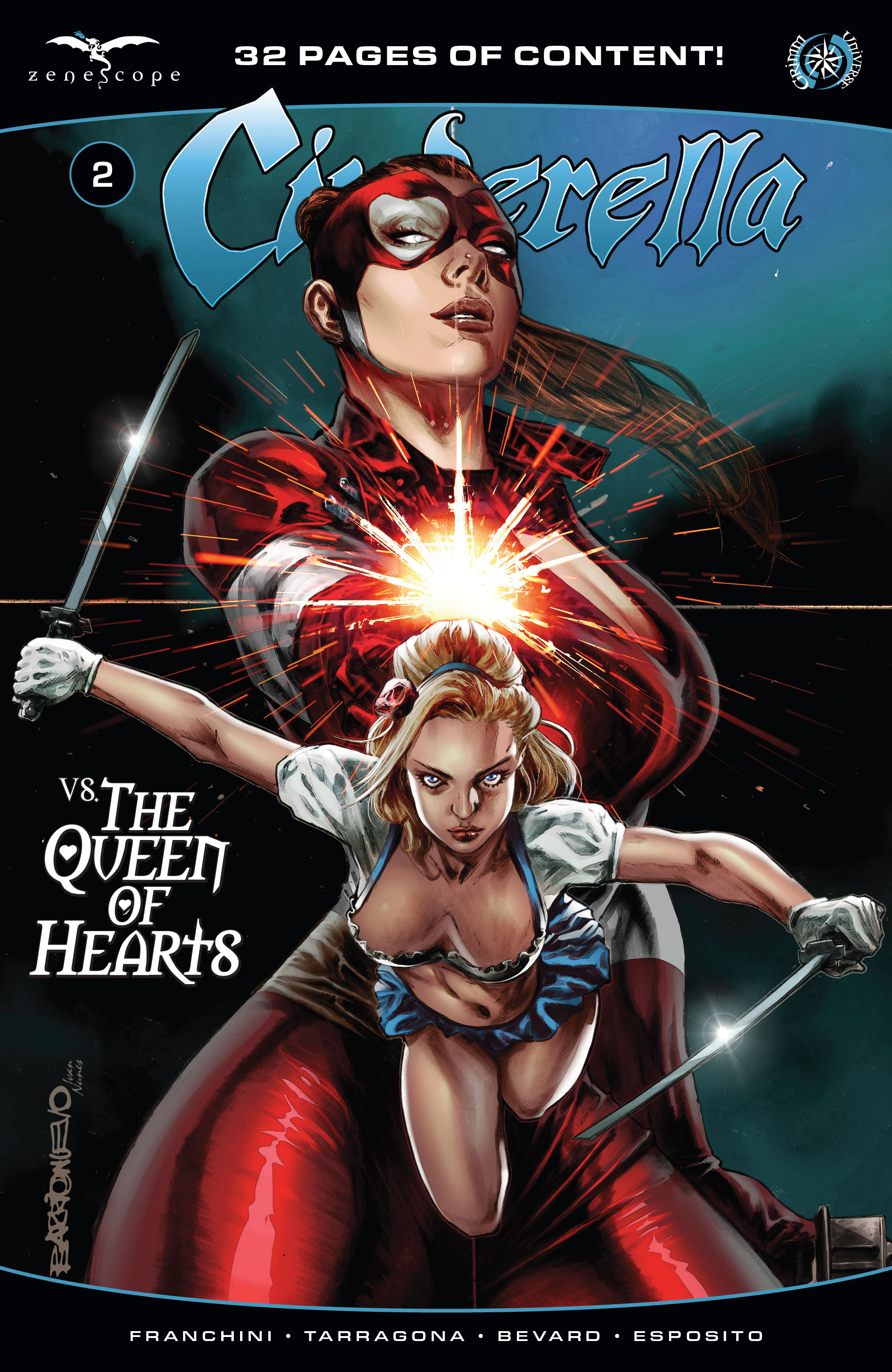 Read online Cinderella vs The Queen of Hearts comic -  Issue #2 - 1