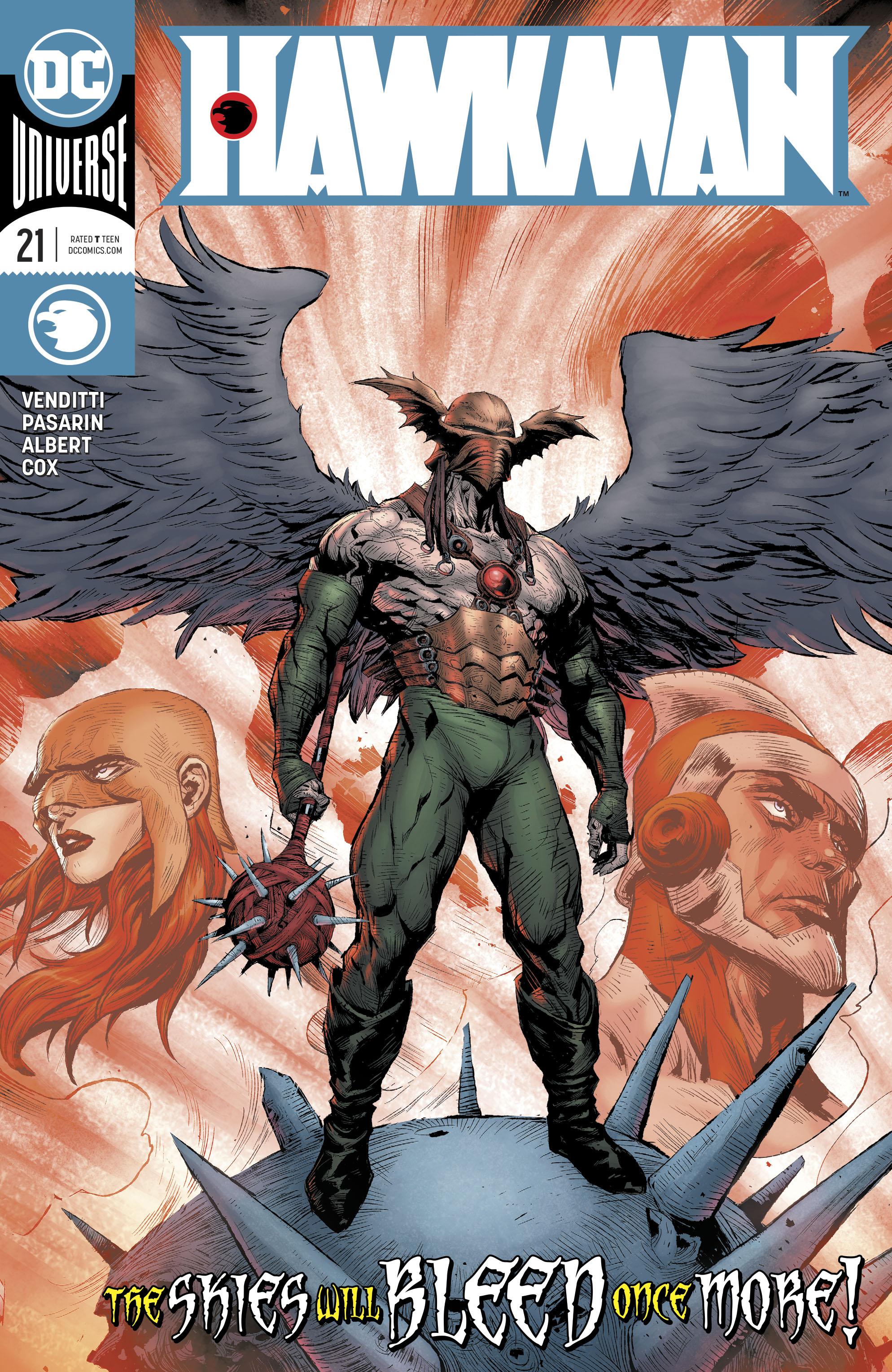 Read online Hawkman (2018) comic -  Issue #21 - 1
