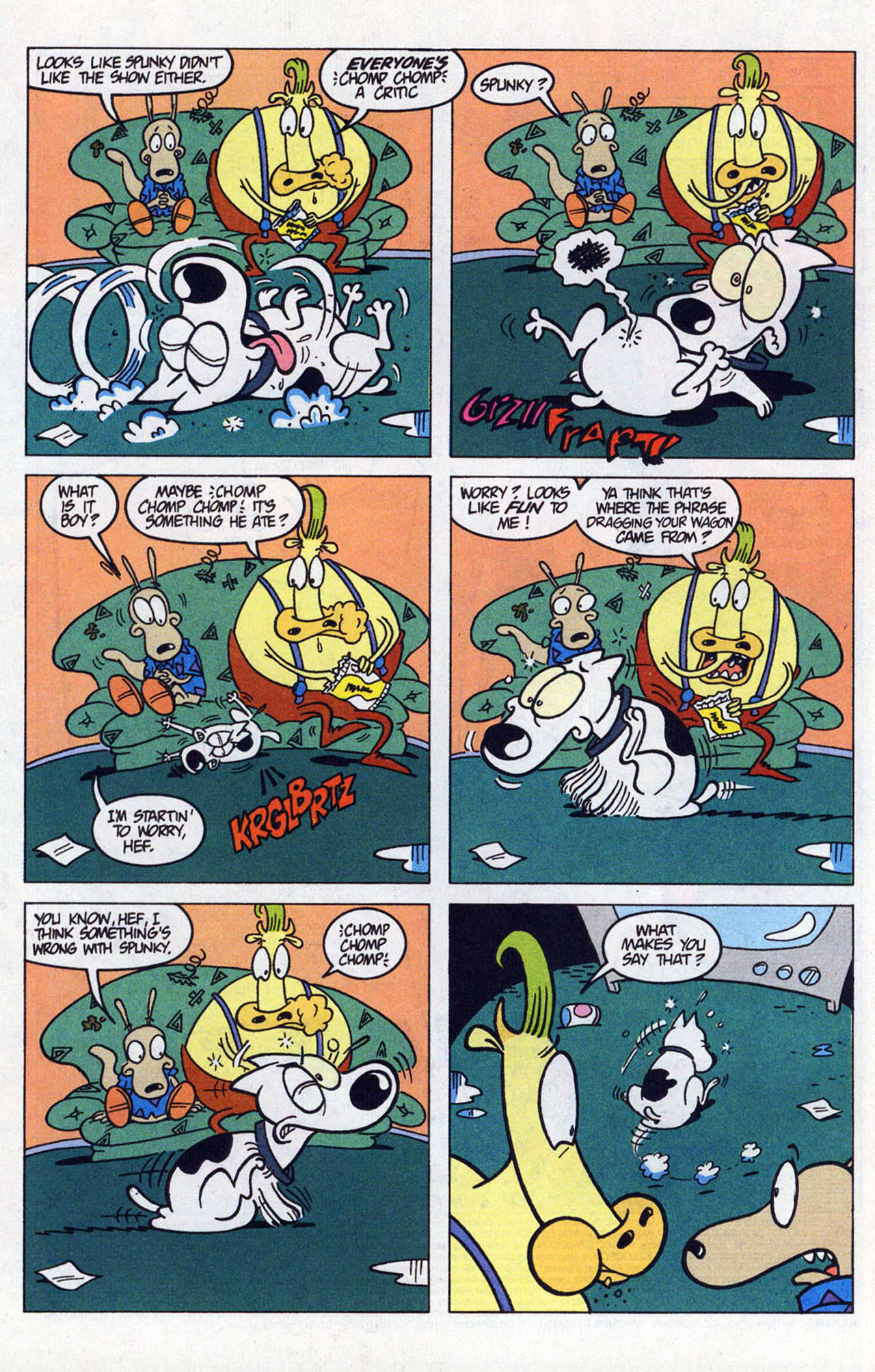 Read online Rocko's Modern Life comic -  Issue #2 - 4
