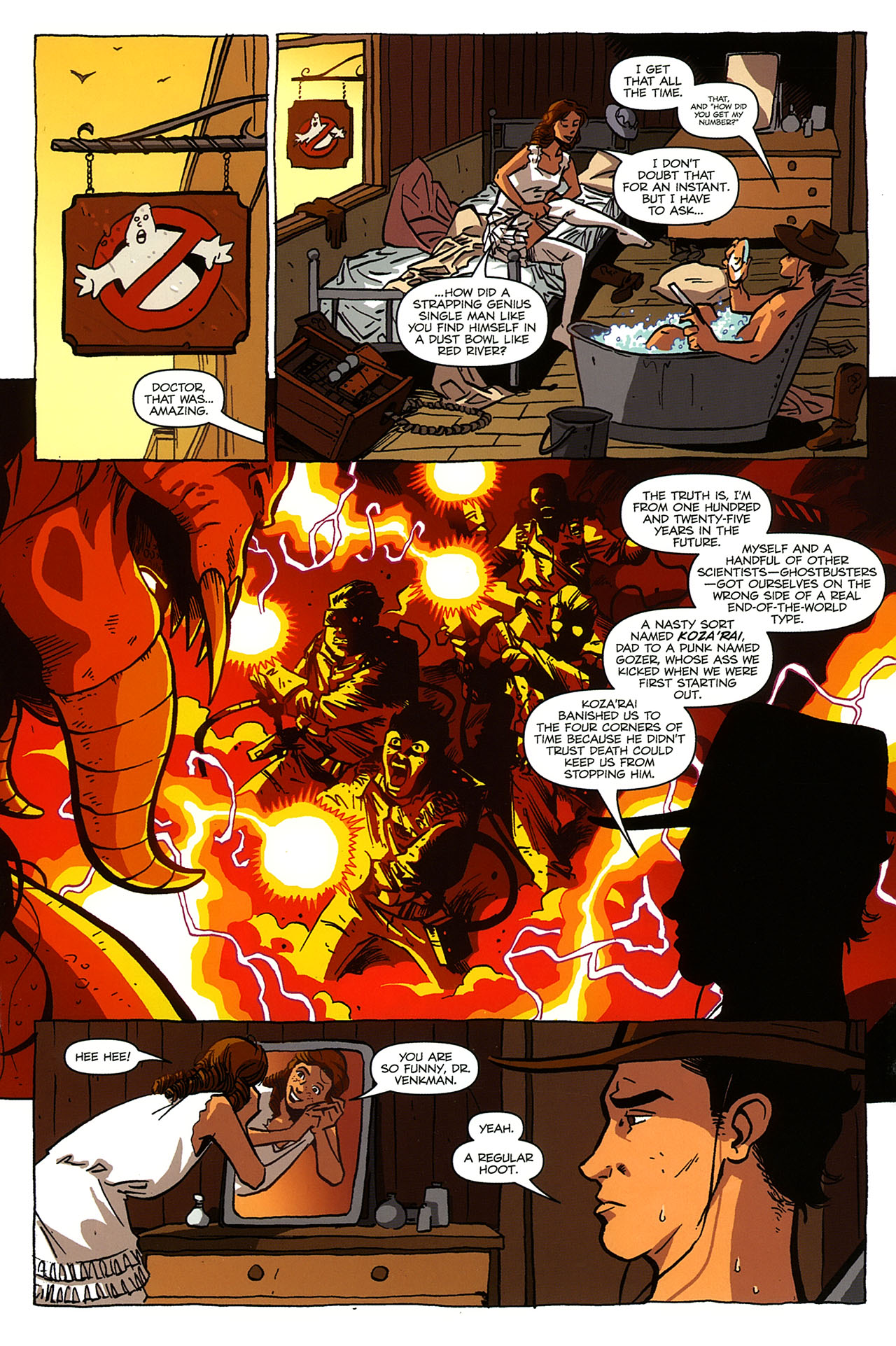 Read online Ghostbusters: Displaced Aggression comic -  Issue #1 - 10