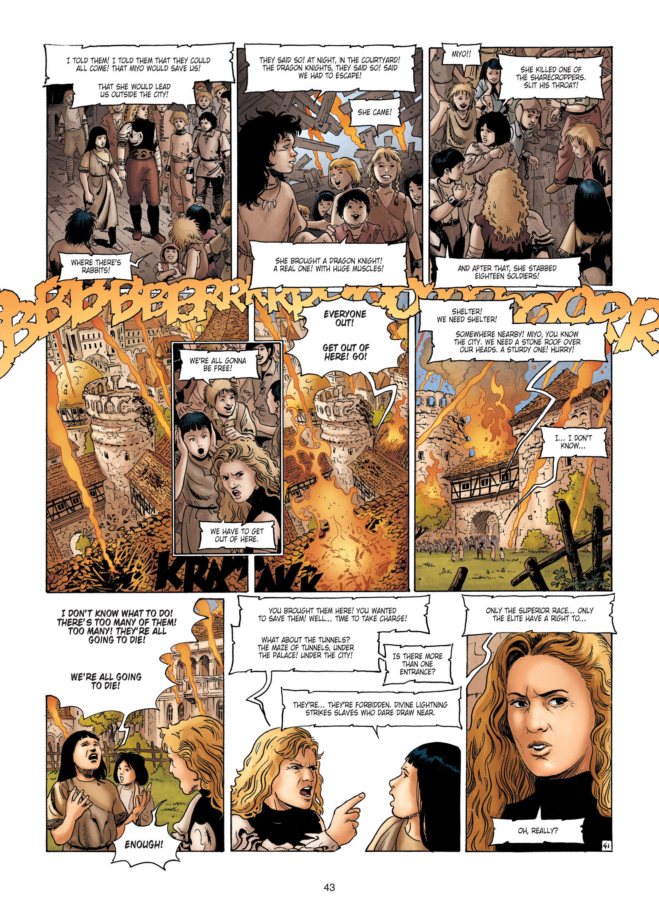 Read online Chronicles Of The Dragon Knights Vol. 7: To See the Sun Again comic -  Issue # Full - 43