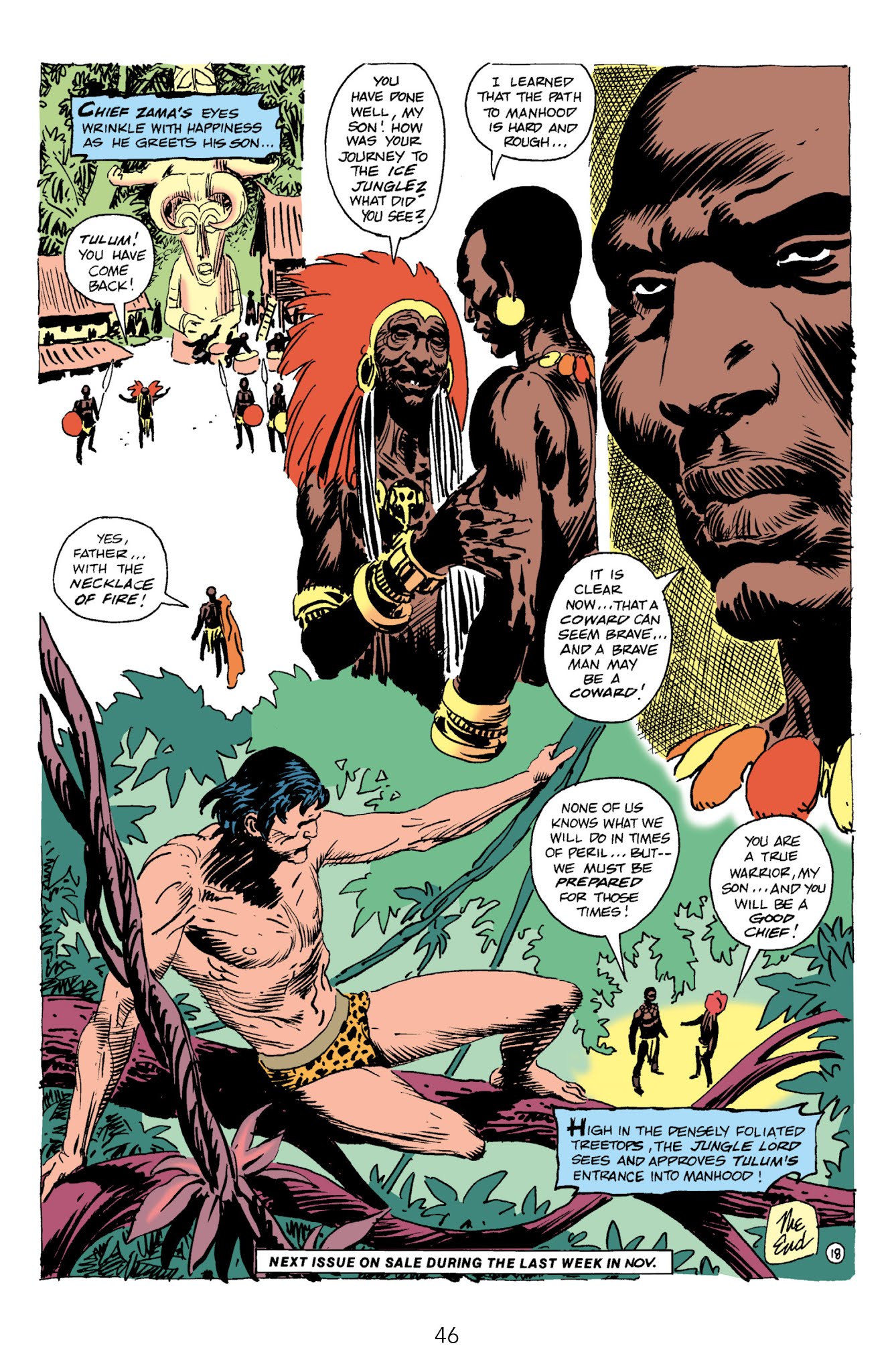 Read online Edgar Rice Burroughs' Tarzan The Joe Kubert Years comic -  Issue # TPB 3 (Part 1) - 48