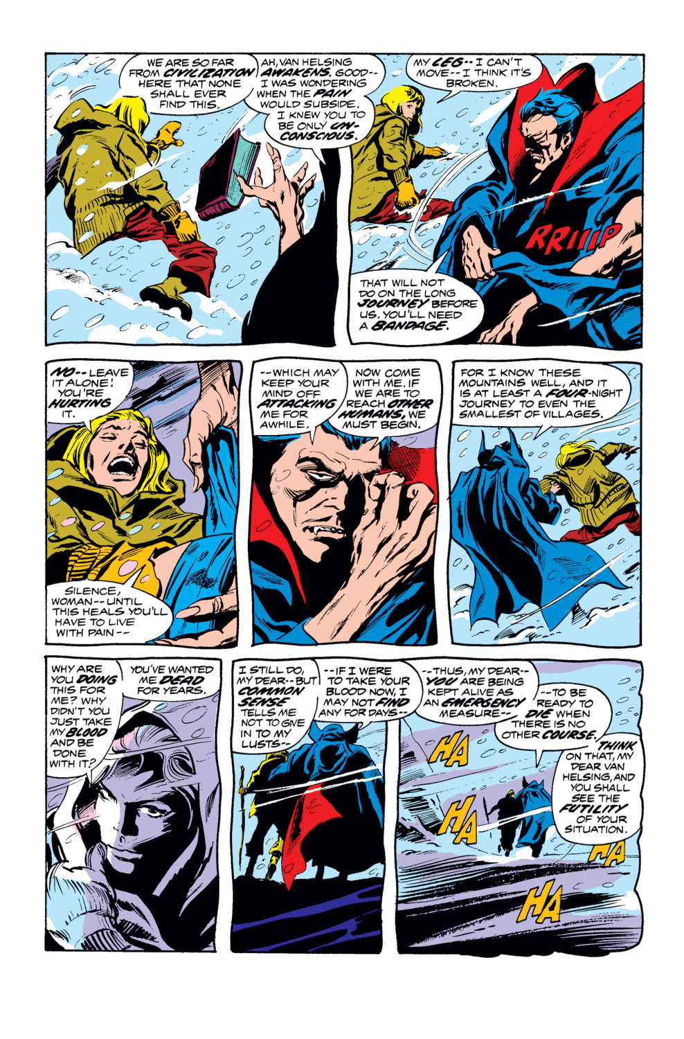 Read online Tomb of Dracula (1972) comic -  Issue #19 - 9