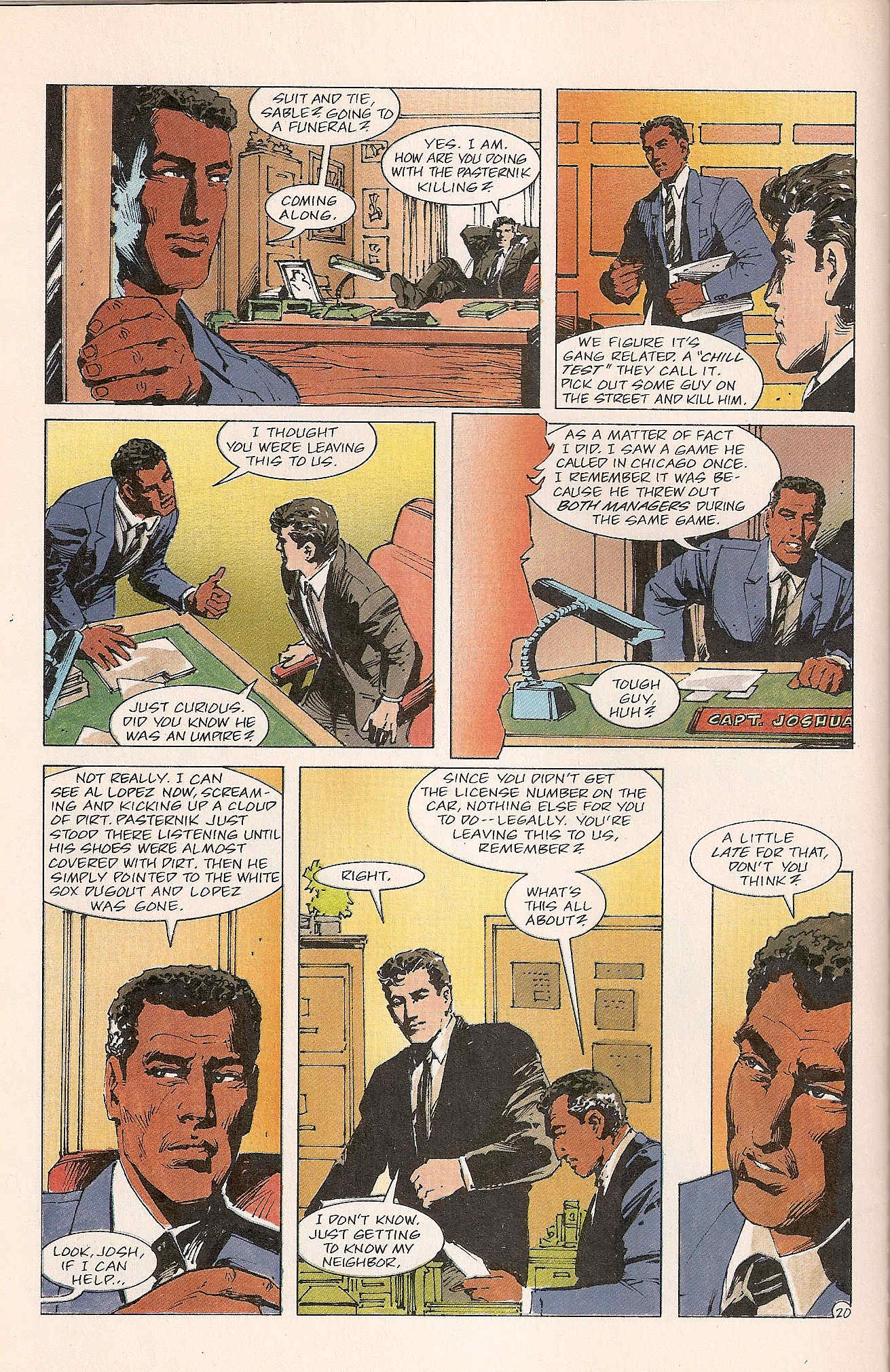 Read online Sable comic -  Issue #24 - 22