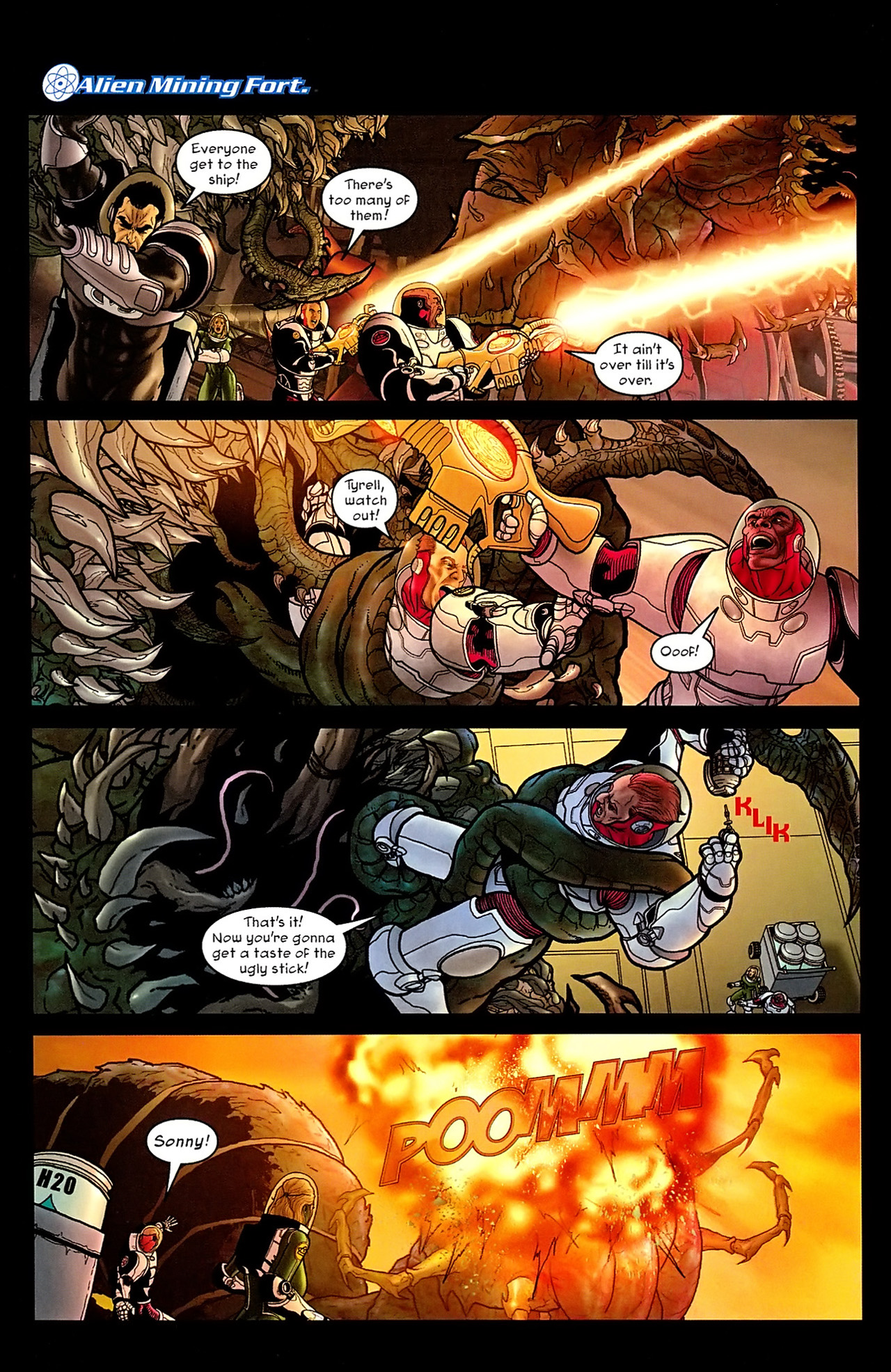 Read online Zero-G comic -  Issue #4 - 19