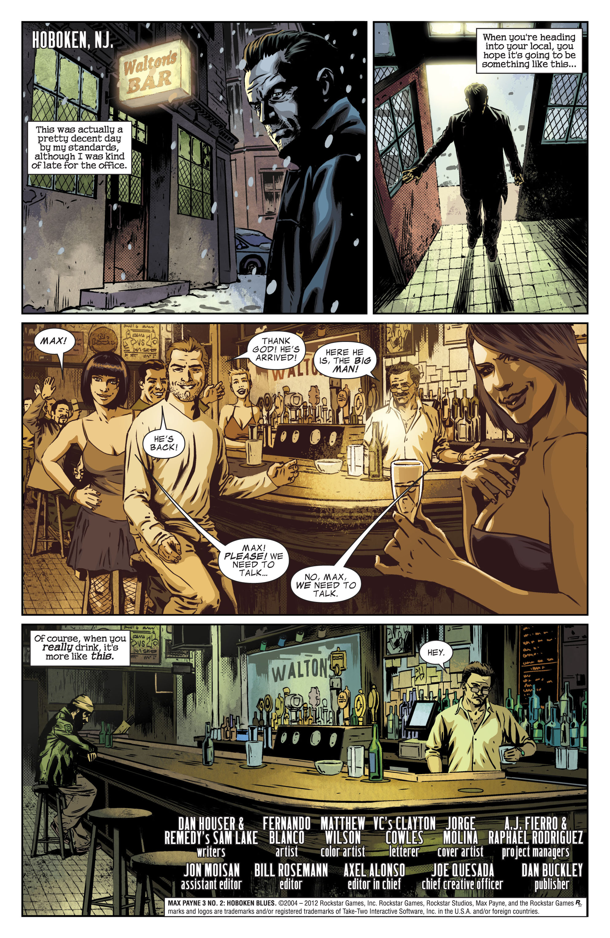 Read online Max Payne 3 comic -  Issue #2 - 2