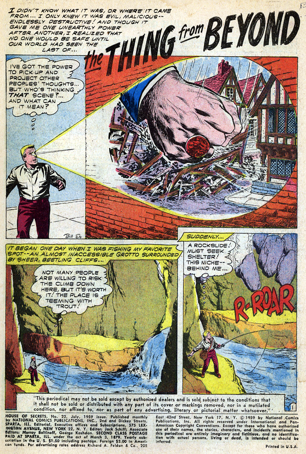 House of Secrets (1956) Issue #22 #22 - English 3