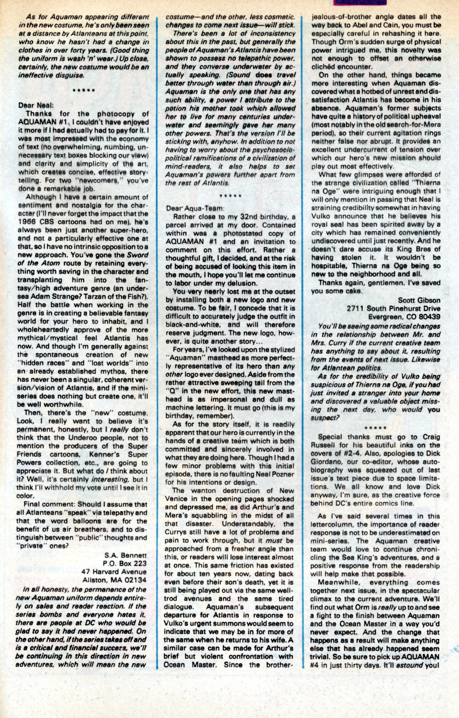 Read online Aquaman (1986) comic -  Issue #3 - 36