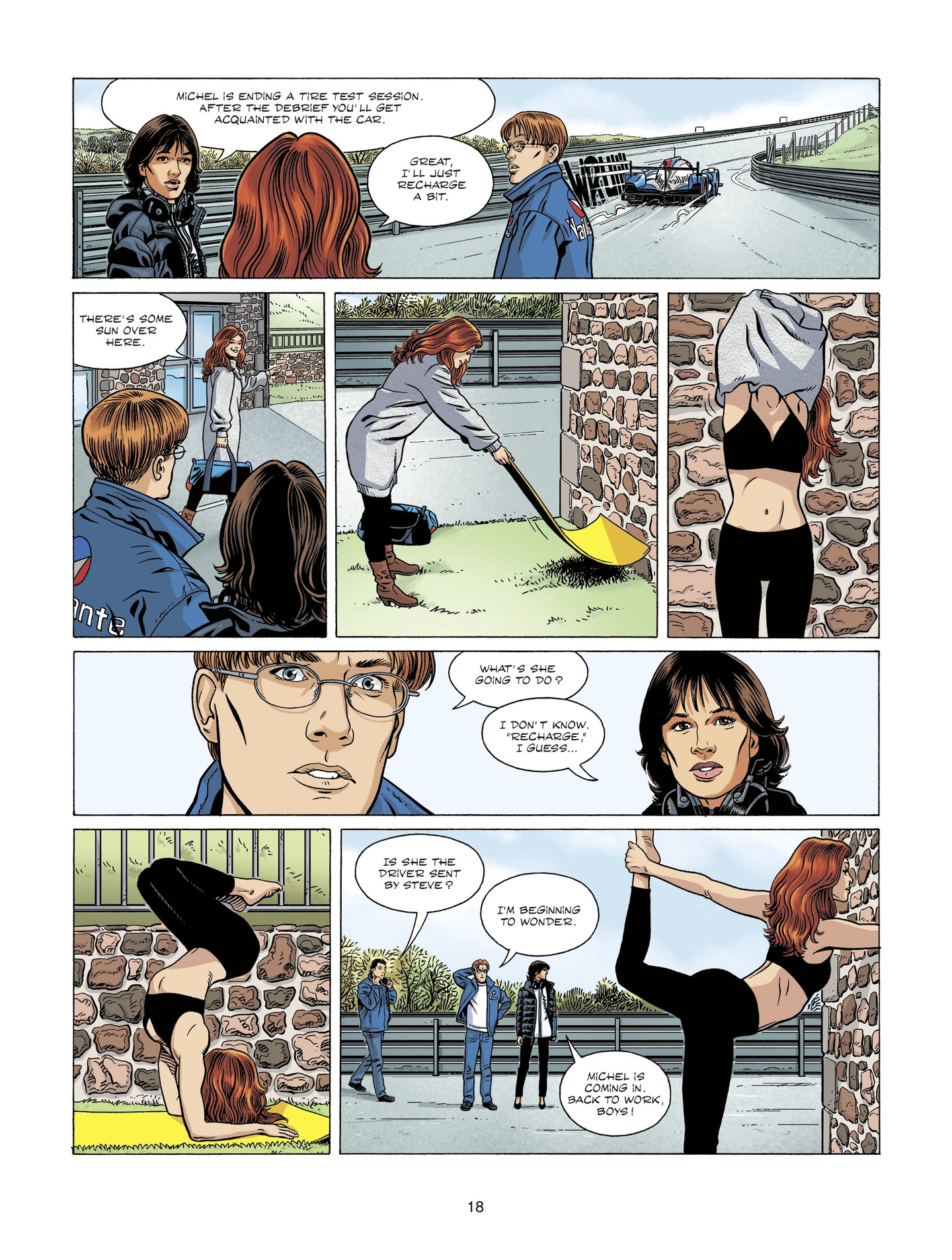 Read online Michel Vaillant comic -  Issue #6 - 18