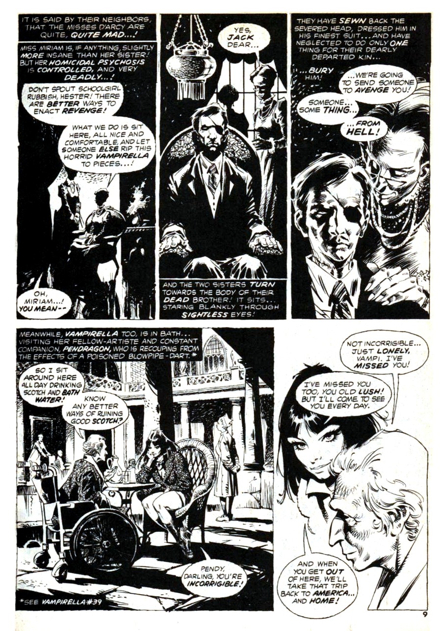 Read online Vampirella (1969) comic -  Issue #40 - 9