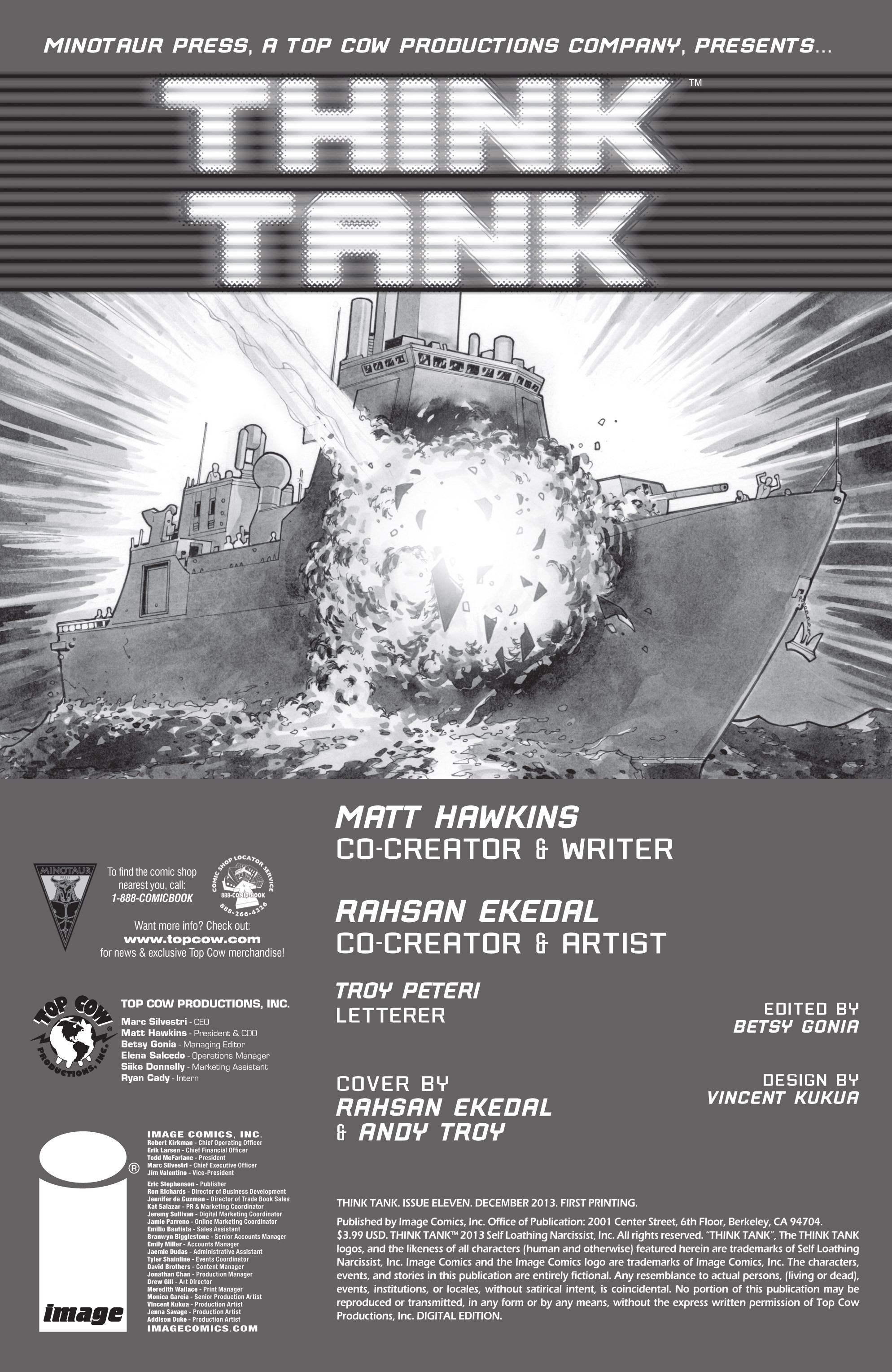 Read online Think Tank comic -  Issue #11 - 3