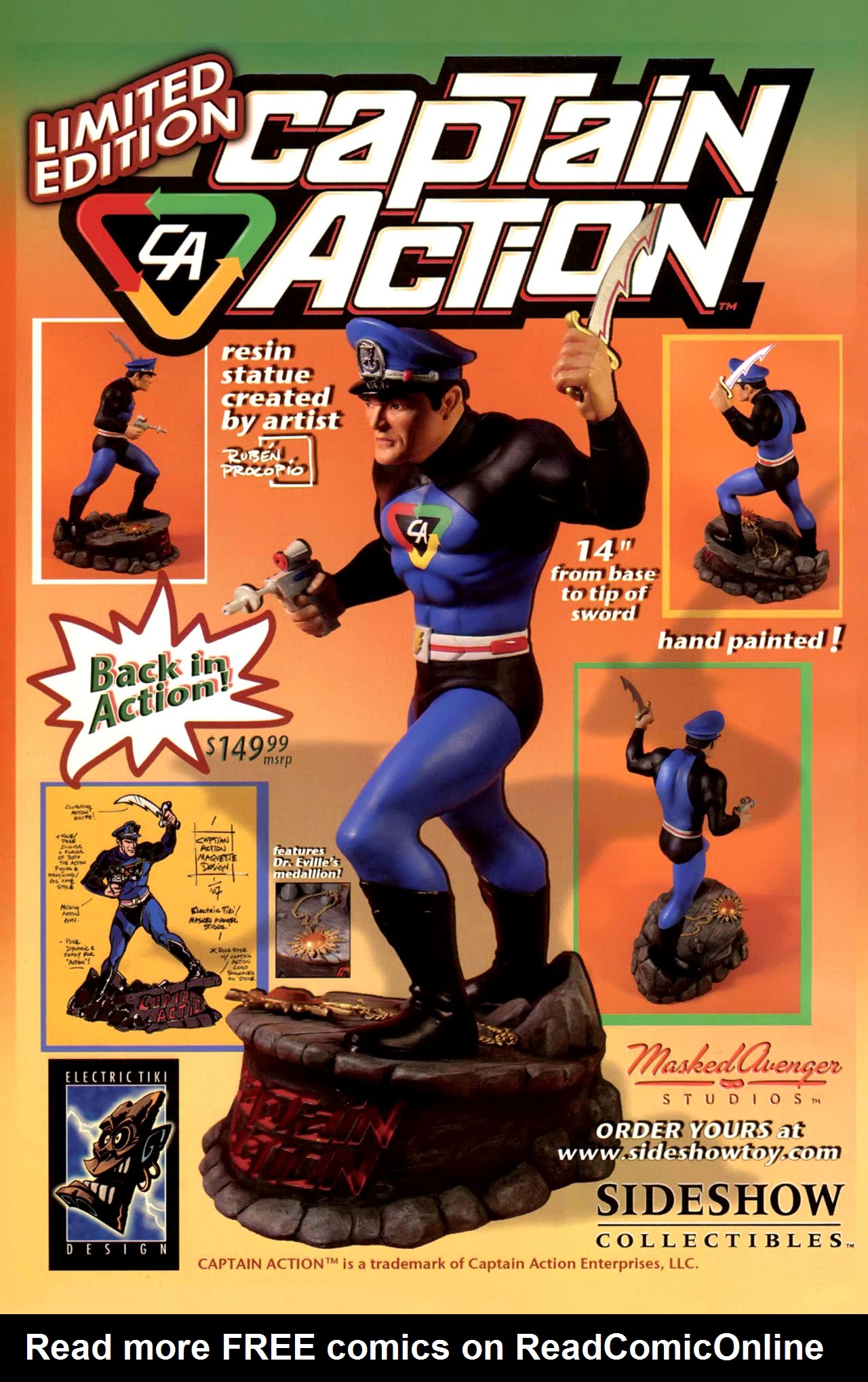 Read online Captain Action Comics comic -  Issue #0 - 14