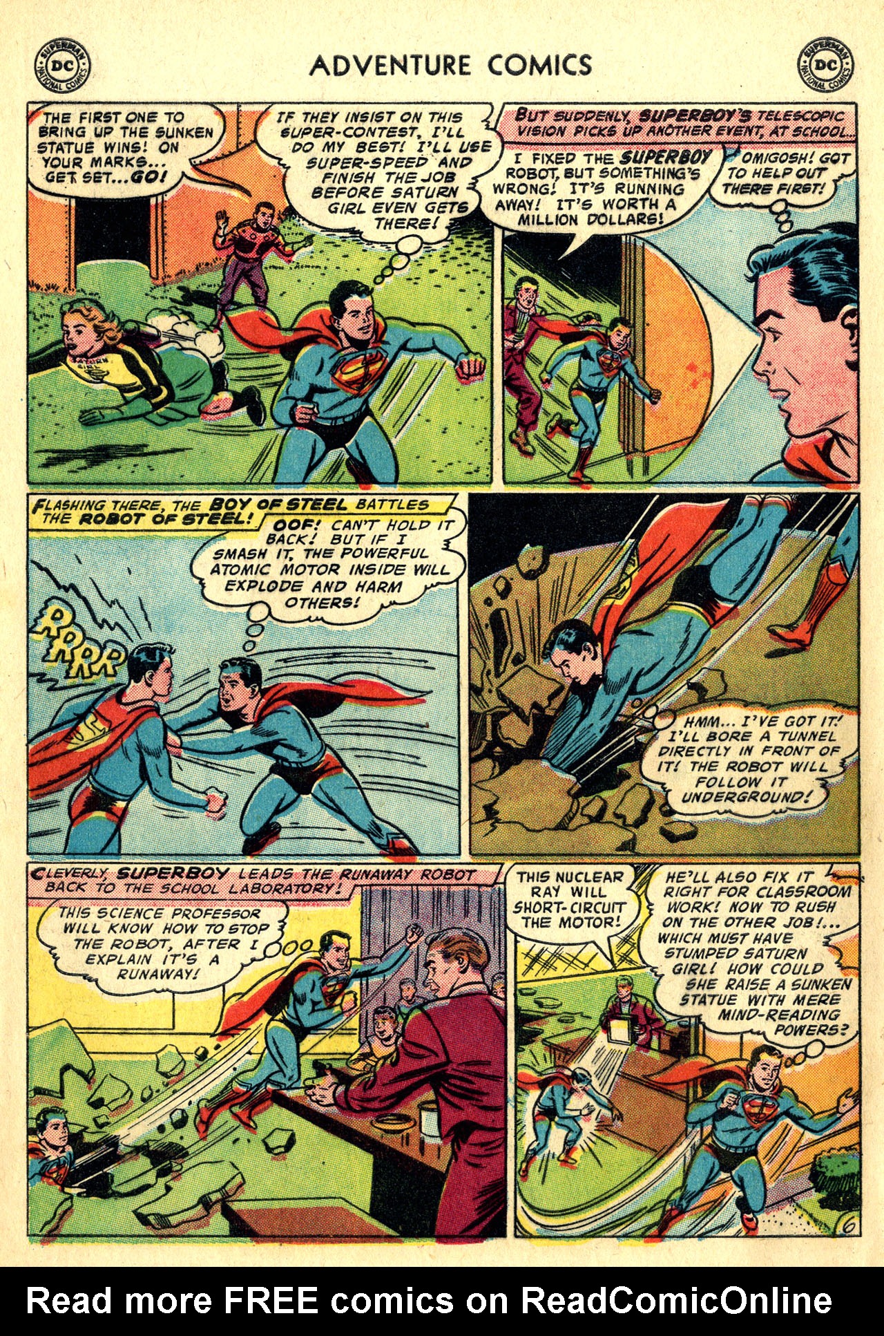 Read online Adventure Comics (1938) comic -  Issue #247 - 8