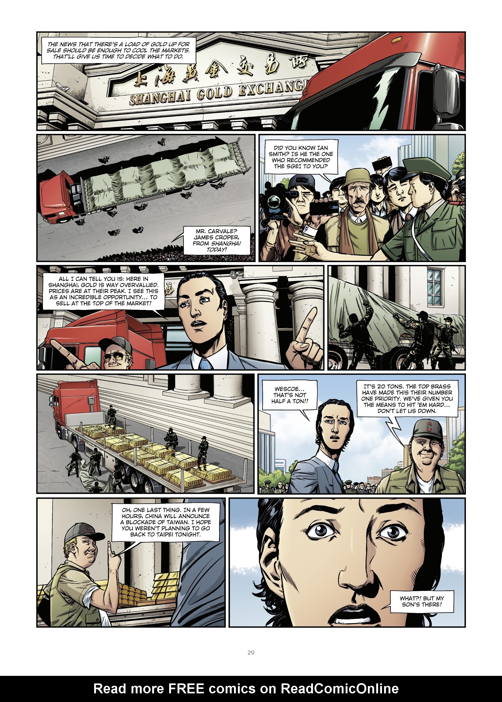 Read online Hedge Fund comic -  Issue #6 - 28