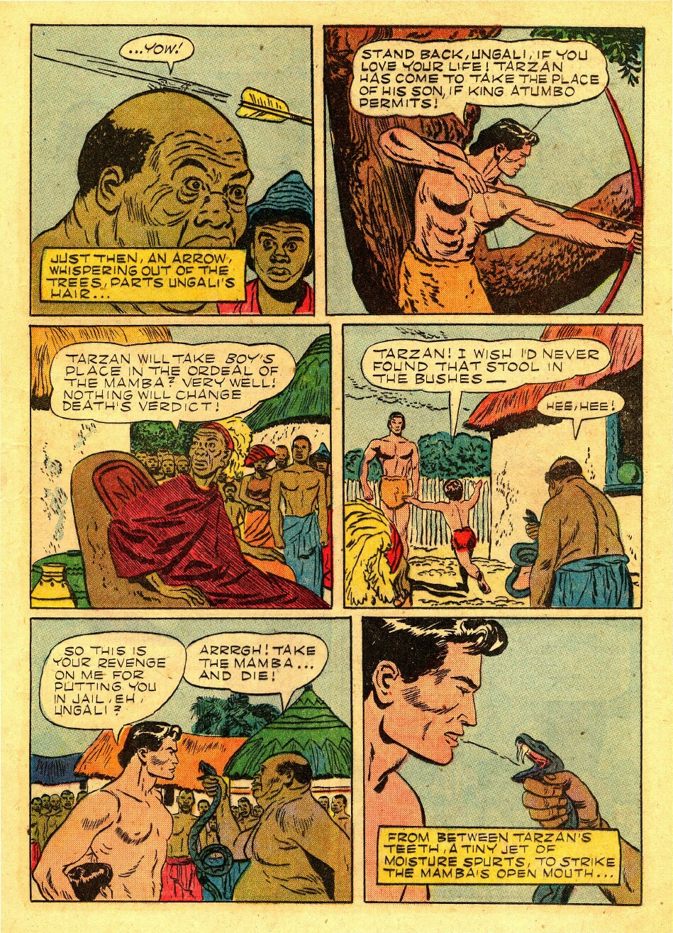Read online Tarzan (1948) comic -  Issue #46 - 25