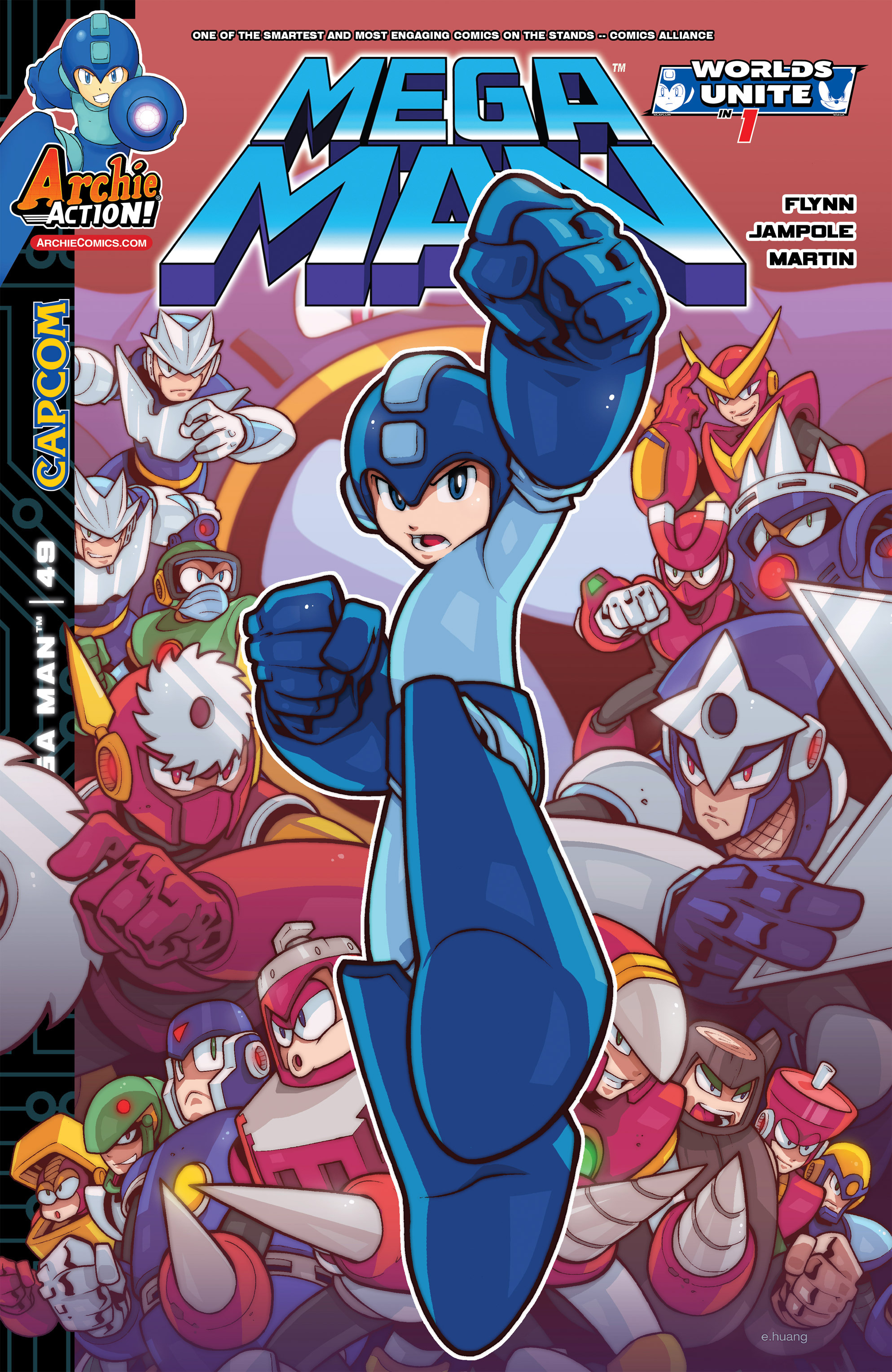Read online Mega Man comic -  Issue #49 - 1