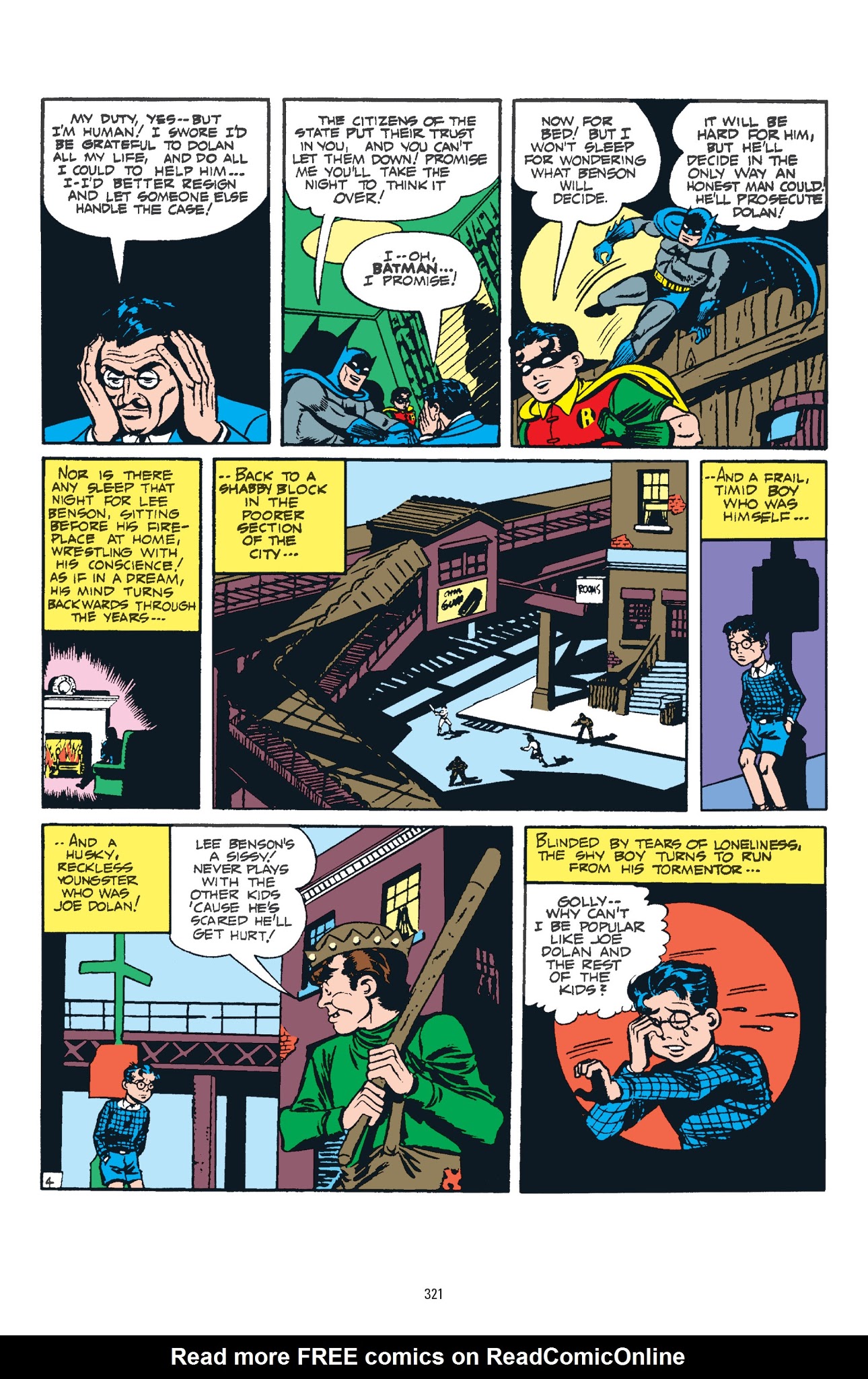 Read online Batman: The Golden Age Omnibus comic -  Issue # TPB 3 - 321