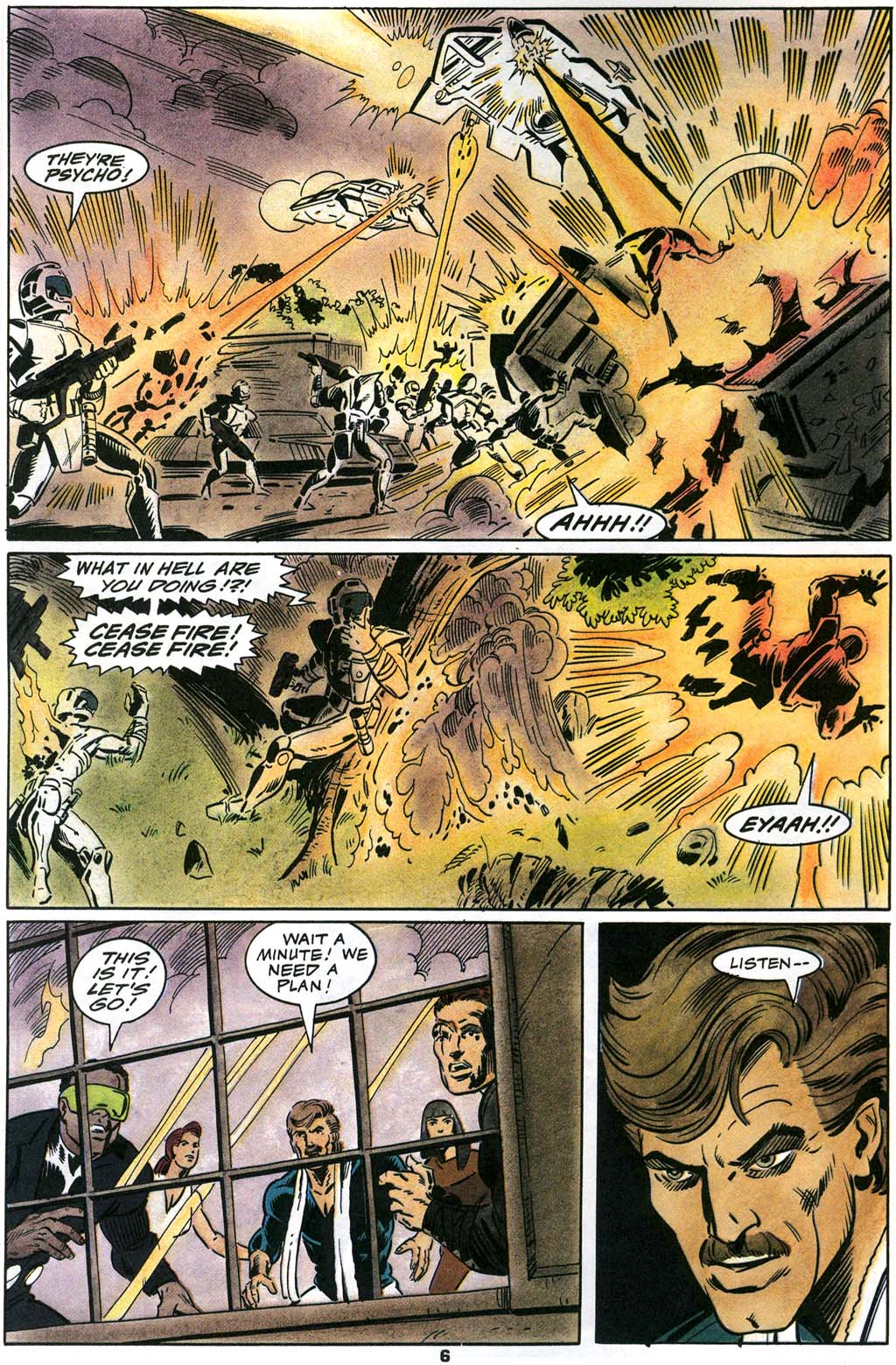 Read online Strikeforce: Morituri Electric Undertow comic -  Issue #3 - 7