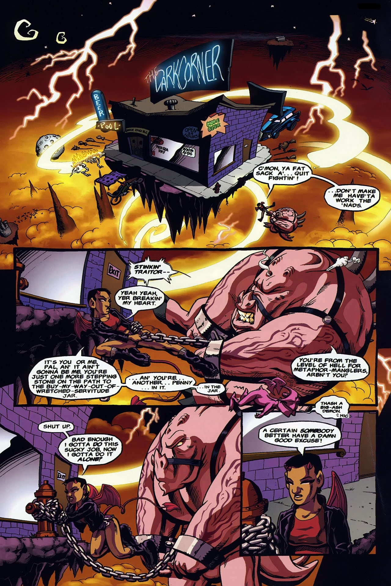 Read online Fire and Brimstone comic -  Issue #1 - 3