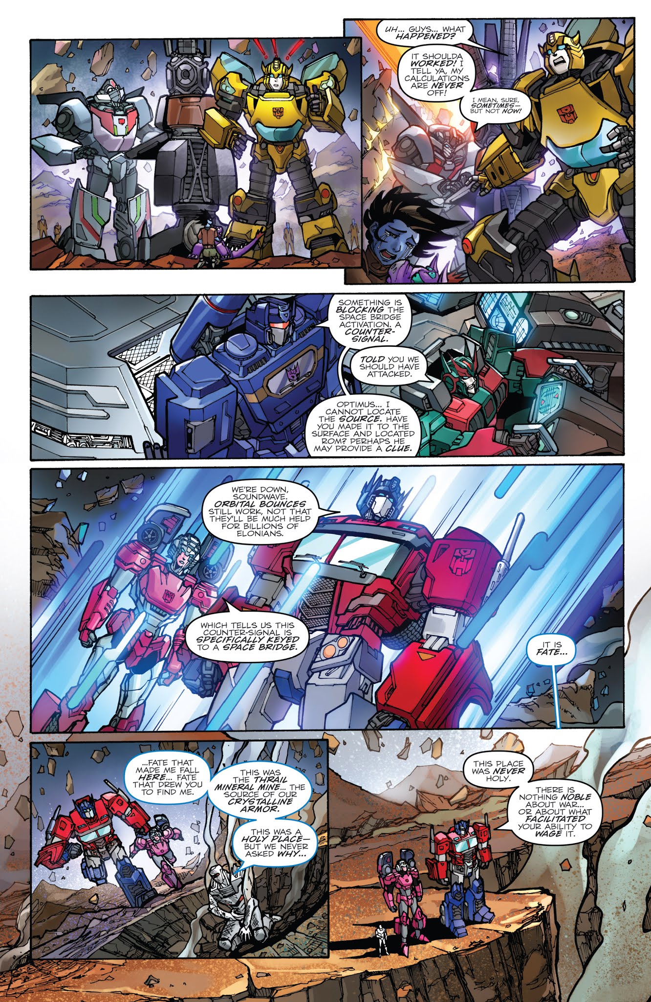 Read online Transformers: Unicron comic -  Issue #0 - 10