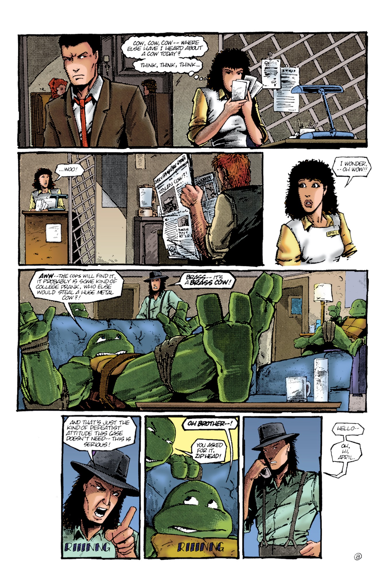 Read online Teenage Mutant Ninja Turtles Color Classics (2013) comic -  Issue #2 - 10