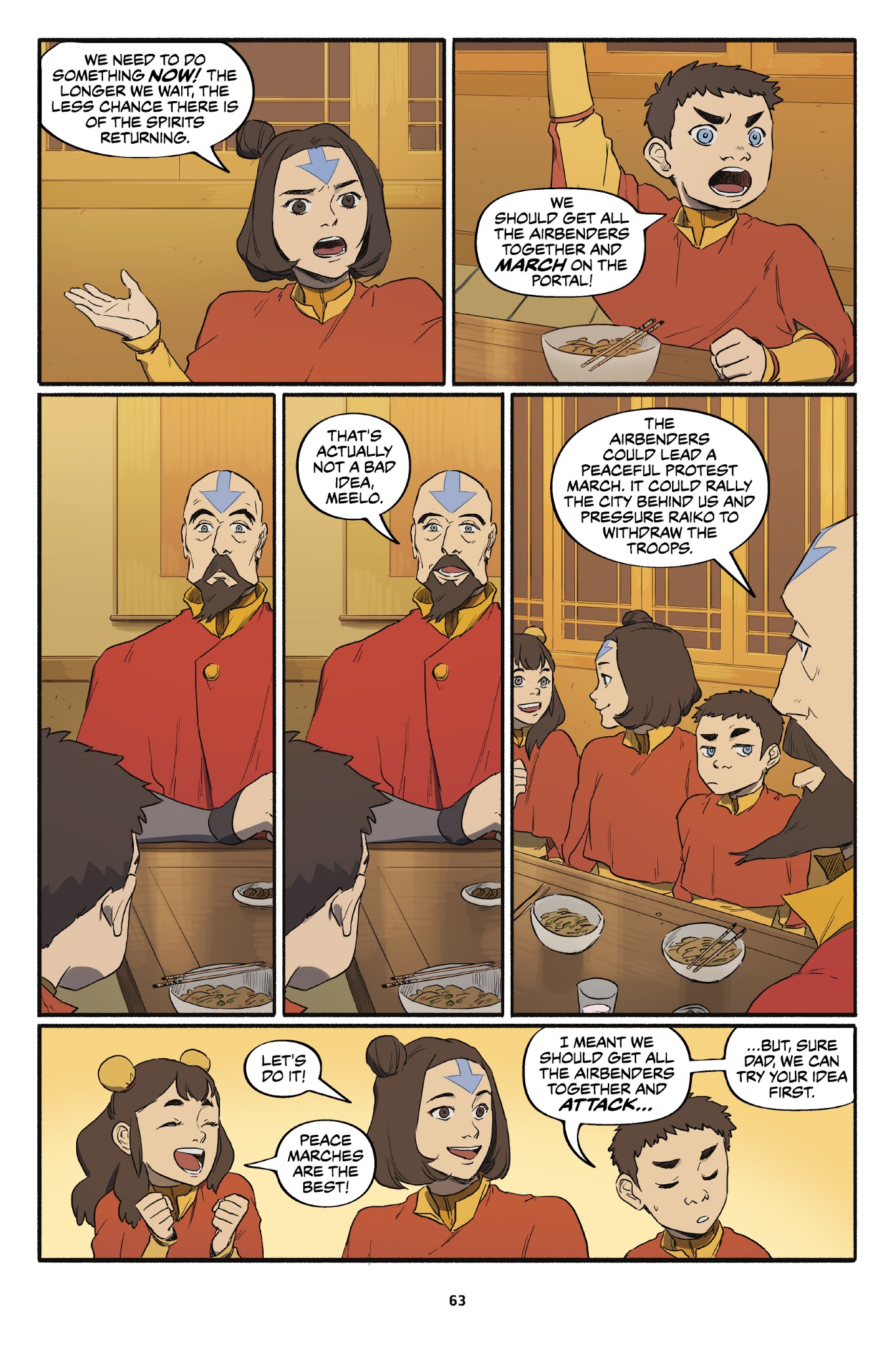 Read online Nickelodeon The Legend of Korra – Turf Wars comic -  Issue #2 - 64