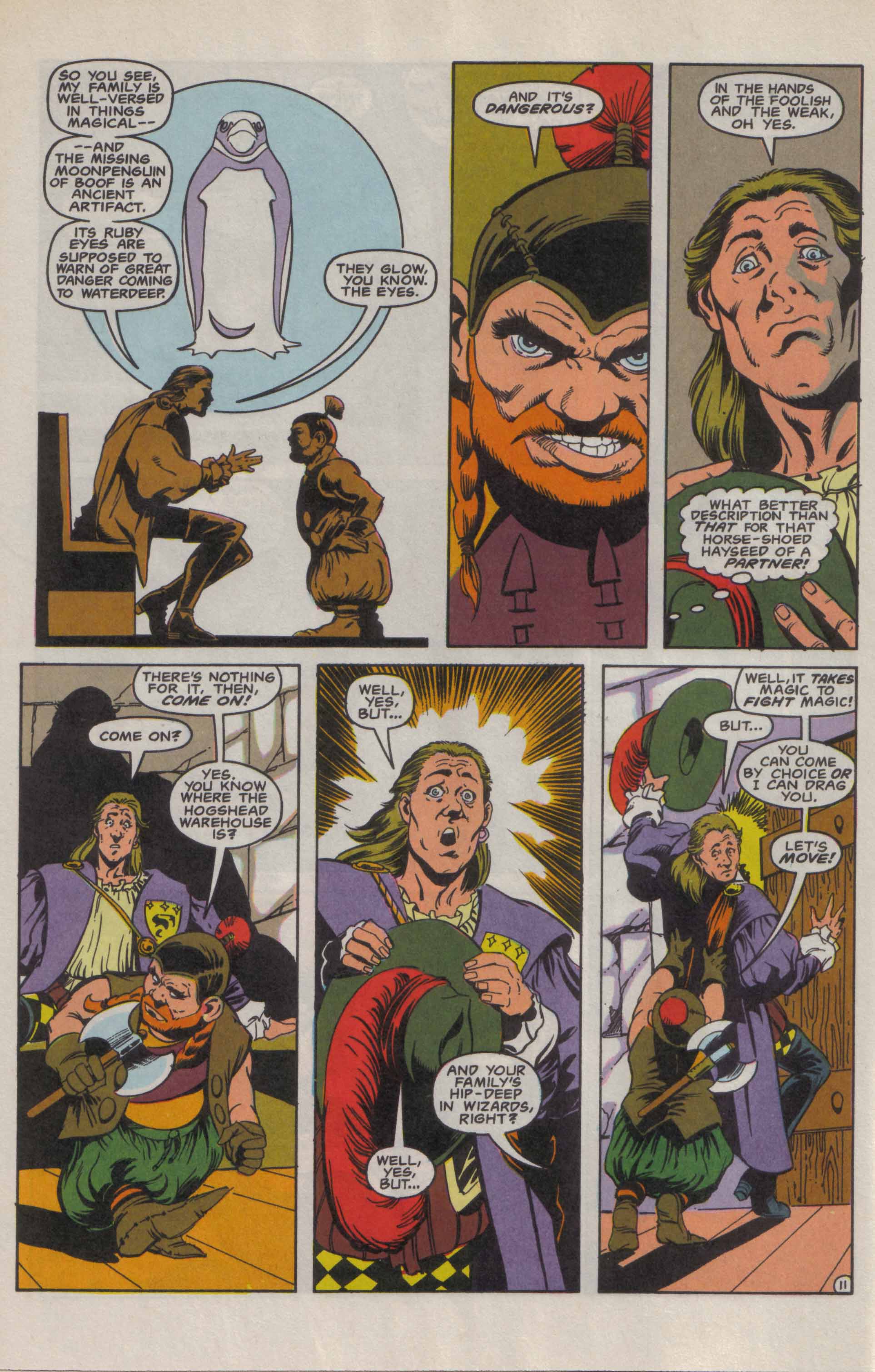 Read online Advanced Dungeons & Dragons comic -  Issue #9 - 12