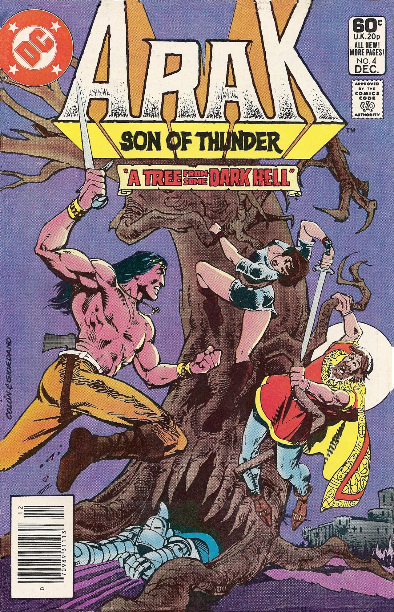Read online Arak Son of Thunder comic -  Issue #4 - 1