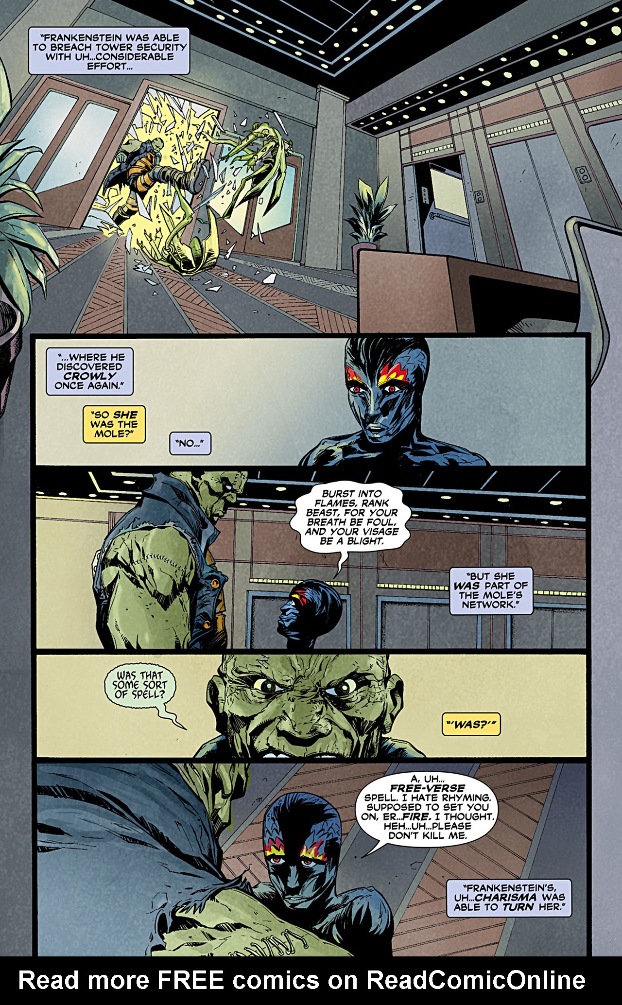 Read online Frankenstein, Agent of S.H.A.D.E. comic -  Issue #12 - 8
