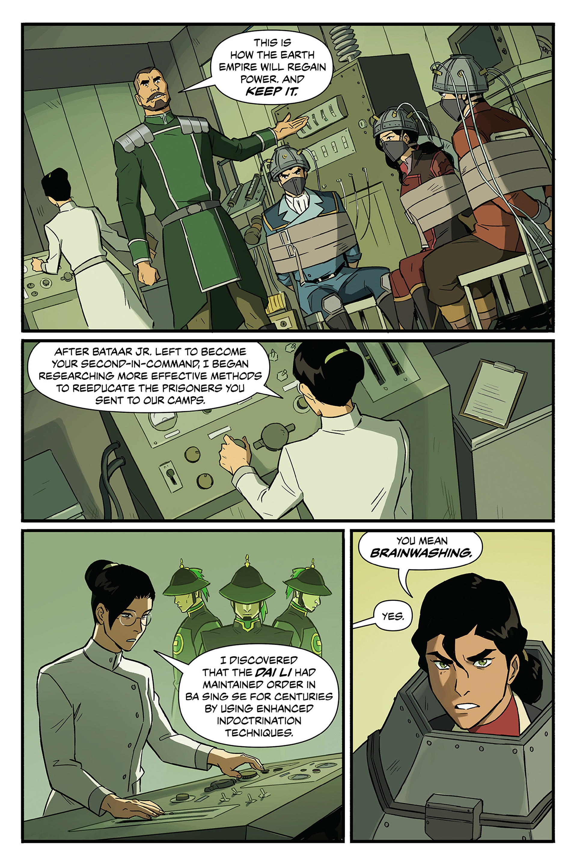 Read online The Legend of Korra: Ruins of the Empire Omnibus comic -  Issue # TPB (Part 1) - 97