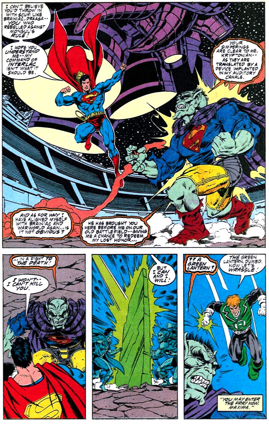 Read online Adventures of Superman (1987) comic -  Issue #488 - 17