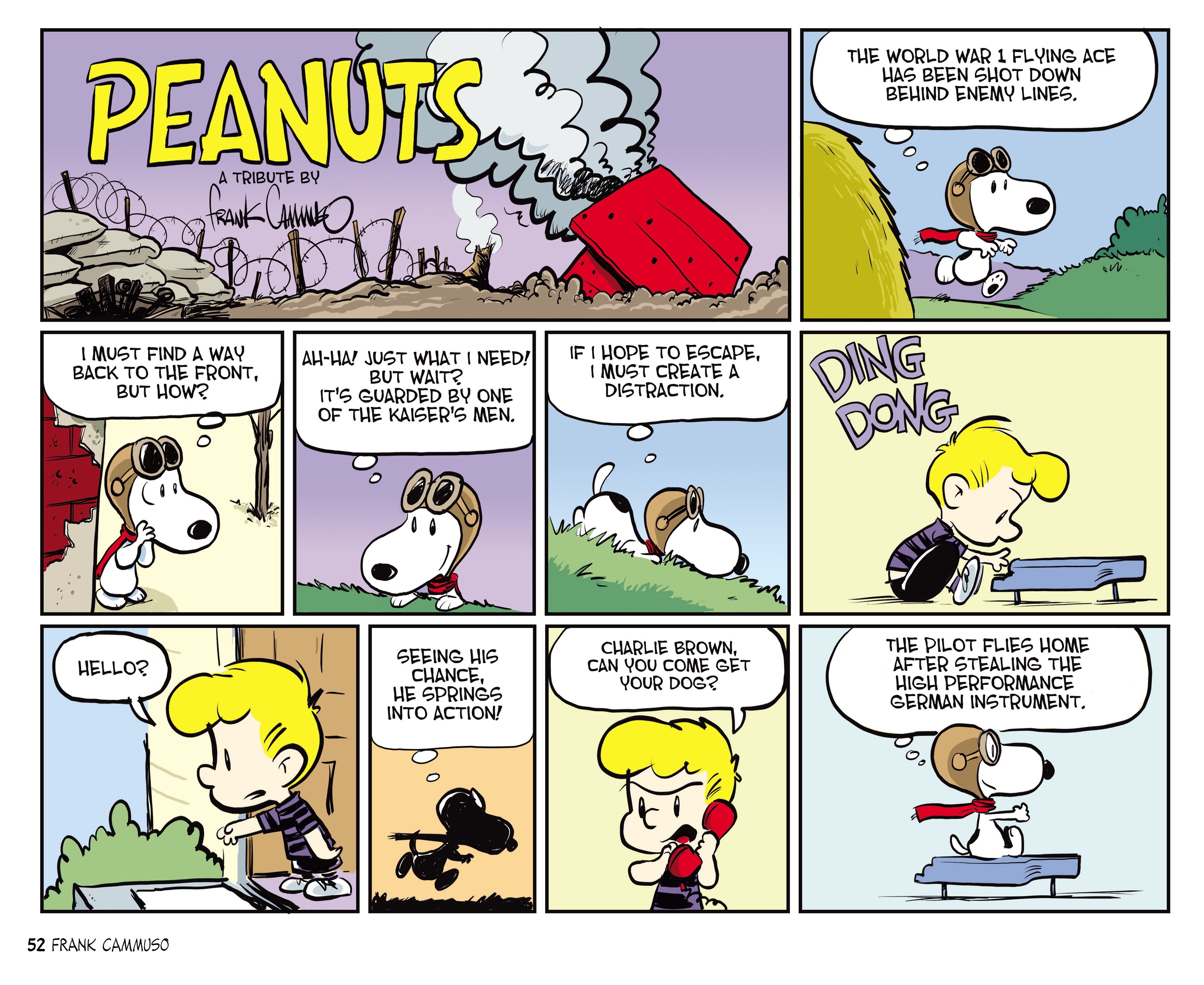 Read online Peanuts: A Tribute to Charles M. Schulz comic -  Issue # TPB (Part 1) - 54