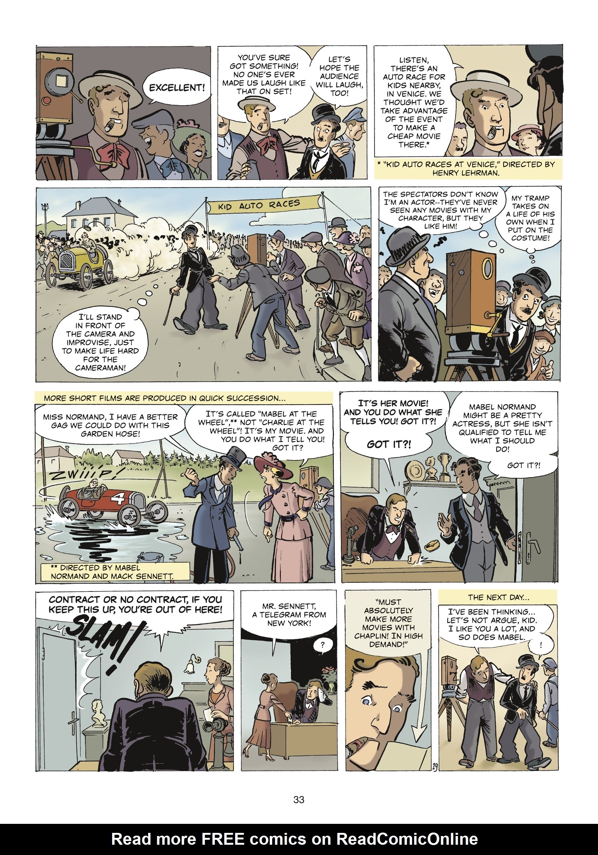 Read online The Stars of History: Charlie Chaplin comic -  Issue # TPB - 31