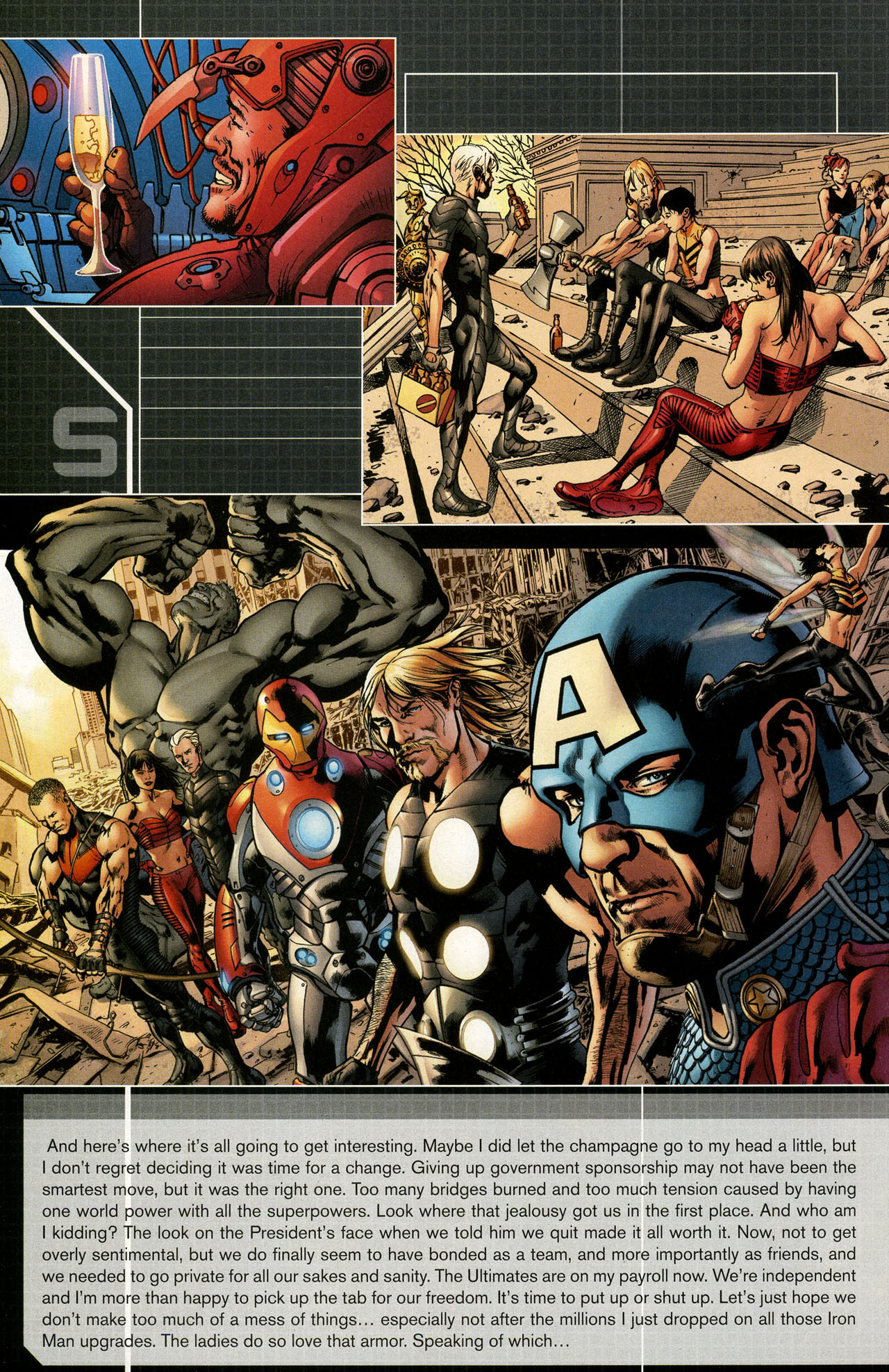 Read online Ultimates Saga comic -  Issue # Full - 24