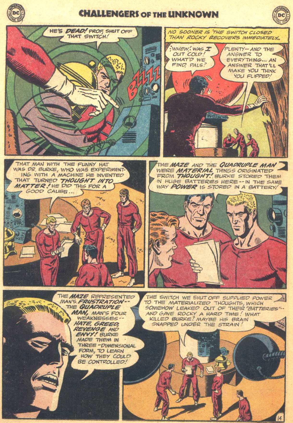 Read online Challengers of the Unknown (1958) comic -  Issue #41 - 17
