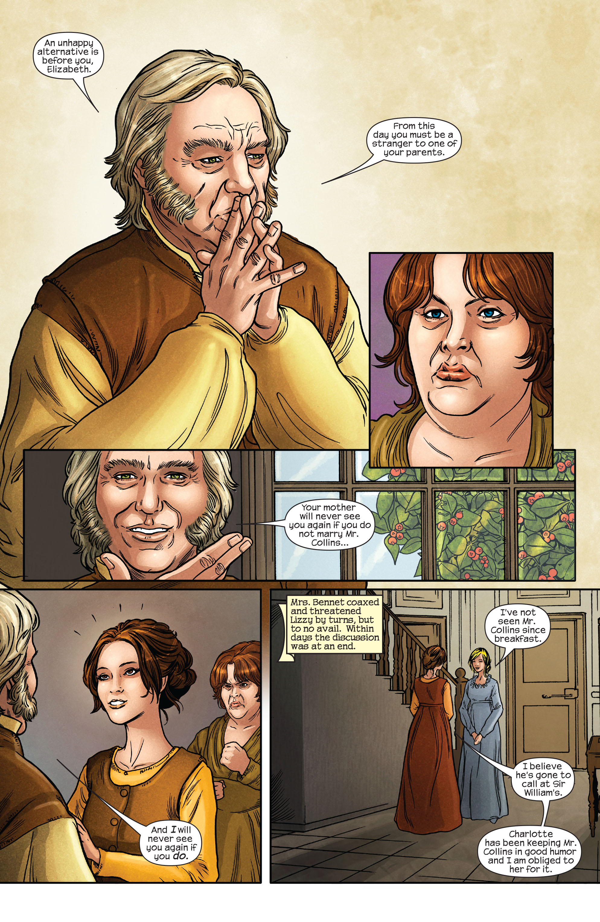 Read online Pride & Prejudice (2009) comic -  Issue #2 - 22