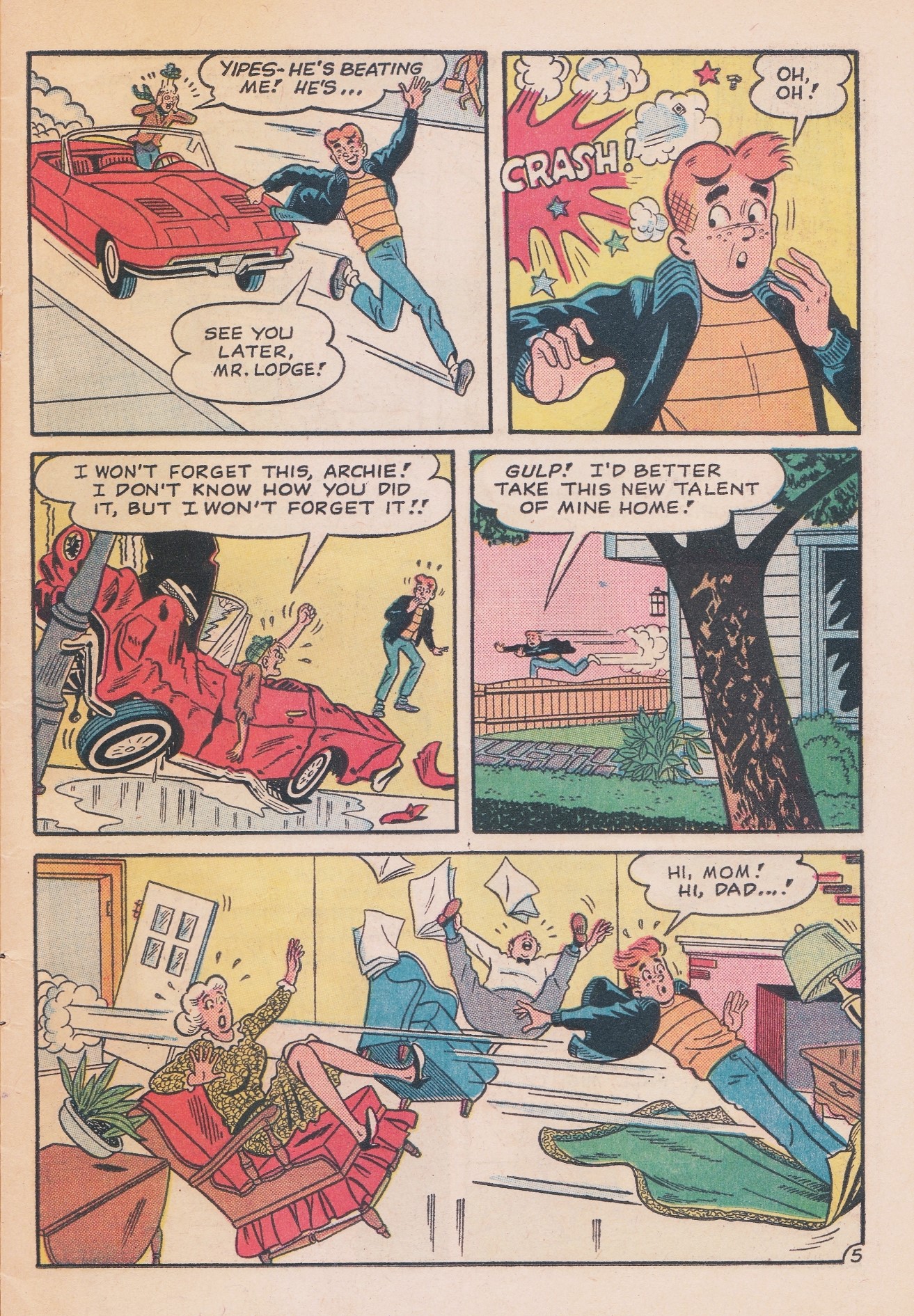 Read online Pep Comics comic -  Issue #180 - 7