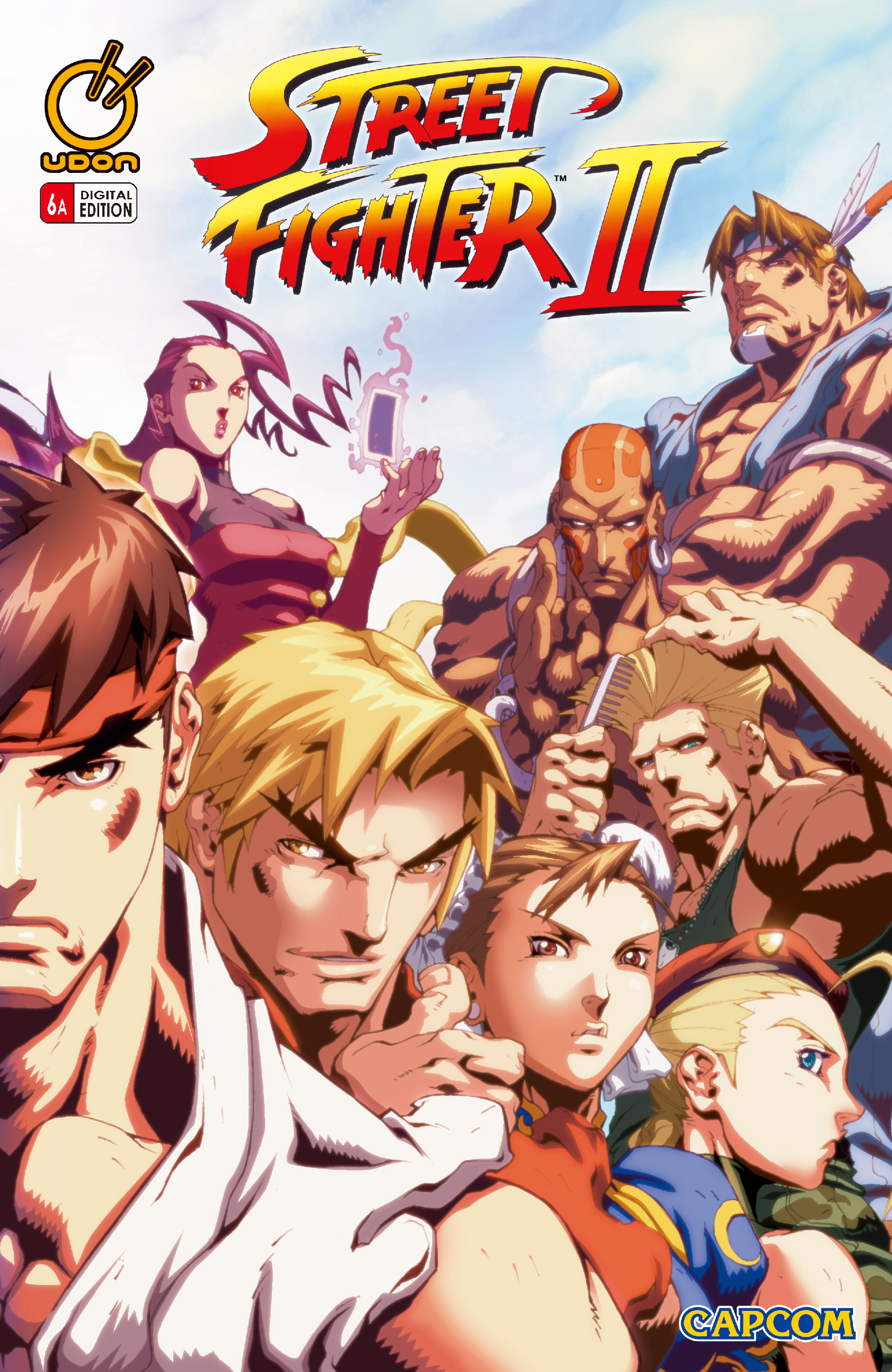 Read online Street Fighter II comic -  Issue #6 - 1