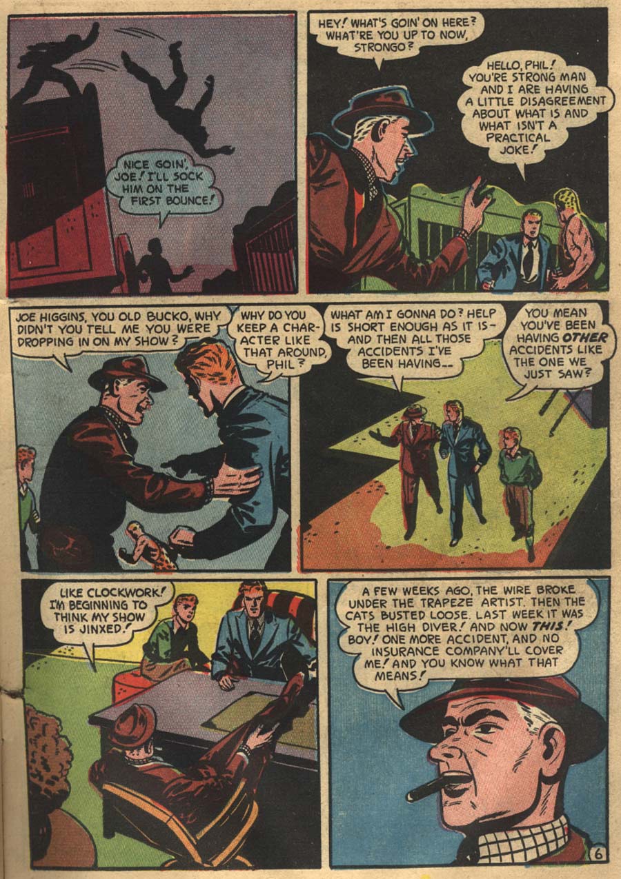 Read online Pep Comics comic -  Issue #53 - 21