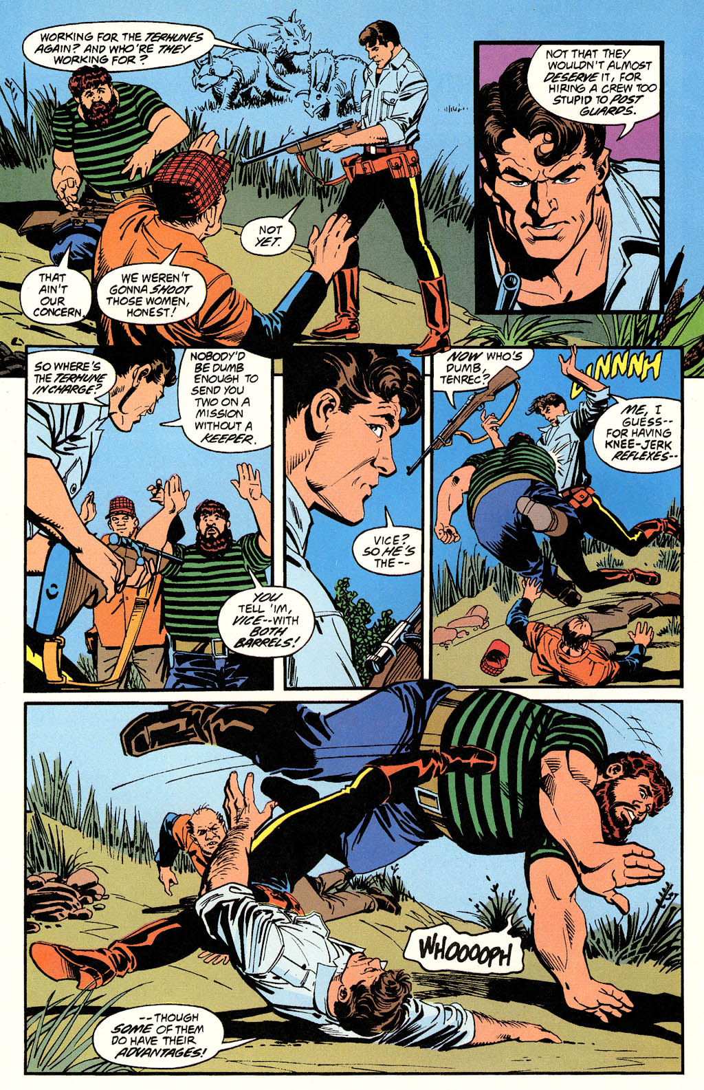 Read online Cadillacs and Dinosaurs comic -  Issue #1 - 20