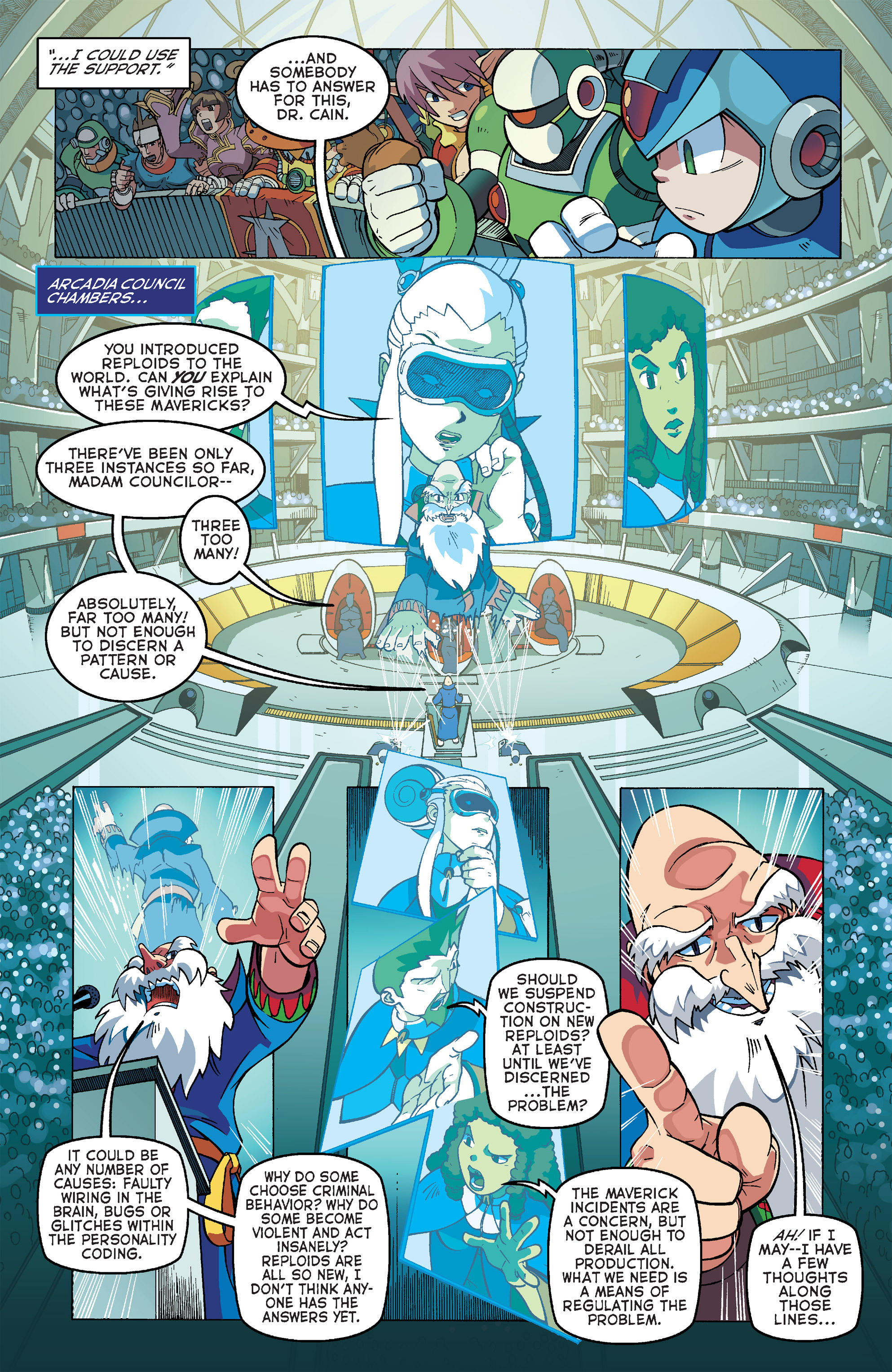 Read online Mega Man comic -  Issue #35 - 20