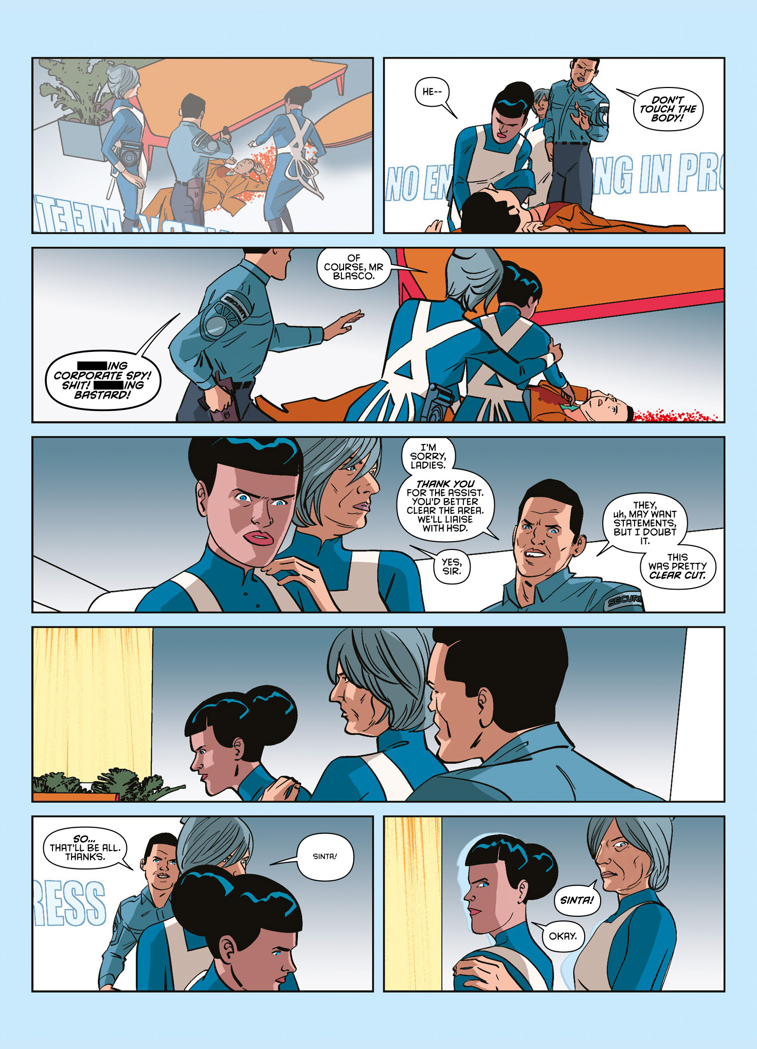 Read online Brink comic -  Issue # TPB 3 - 21