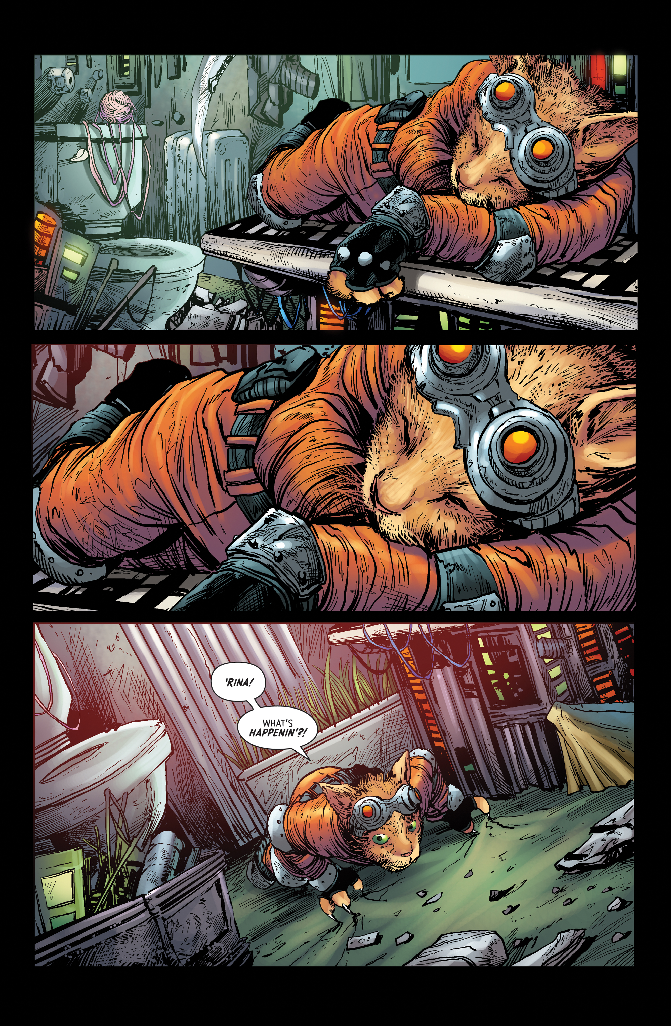 Read online Space Pussycat comic -  Issue #3 - 2