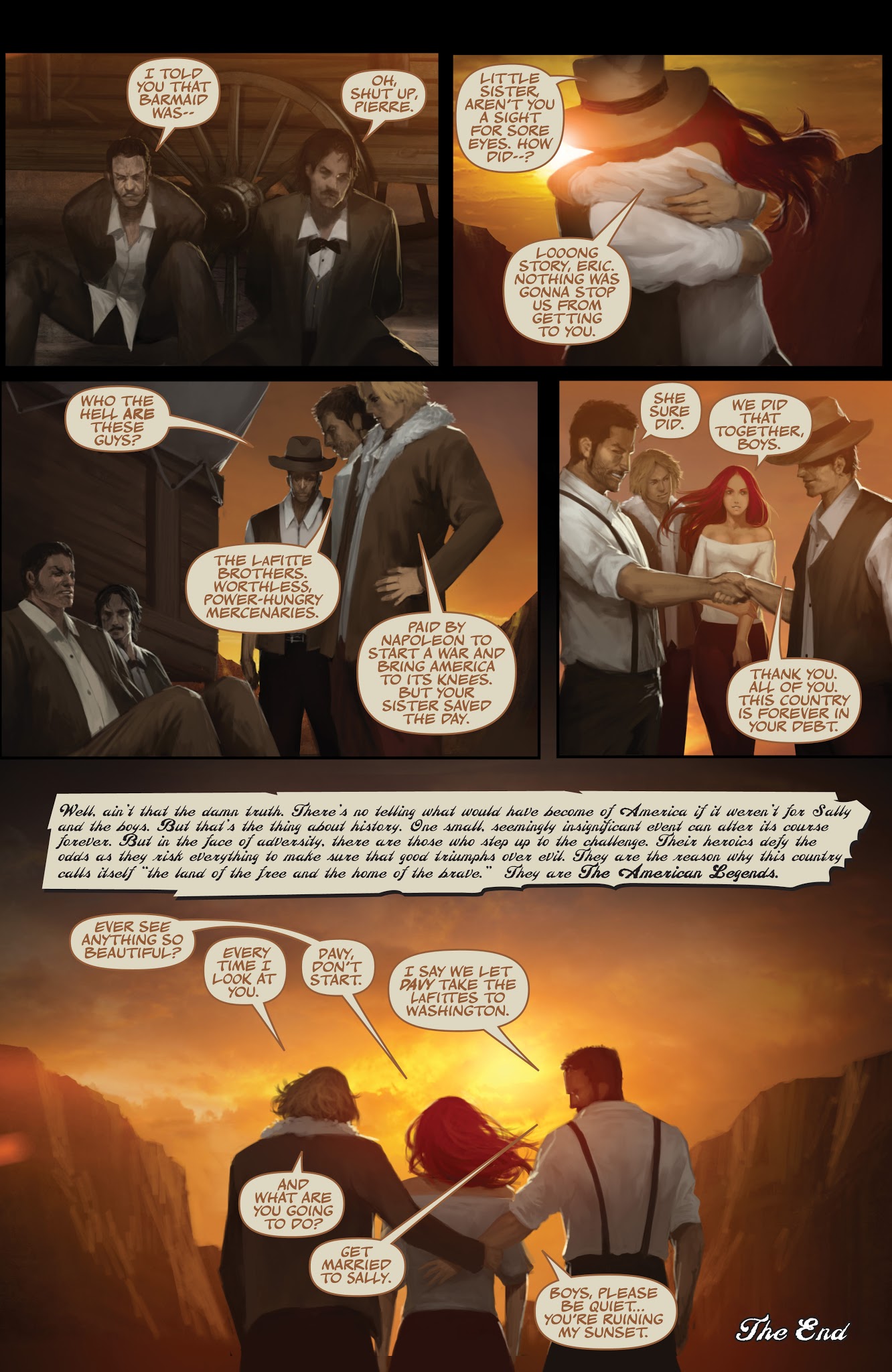 Read online American Legends comic -  Issue #5 - 23