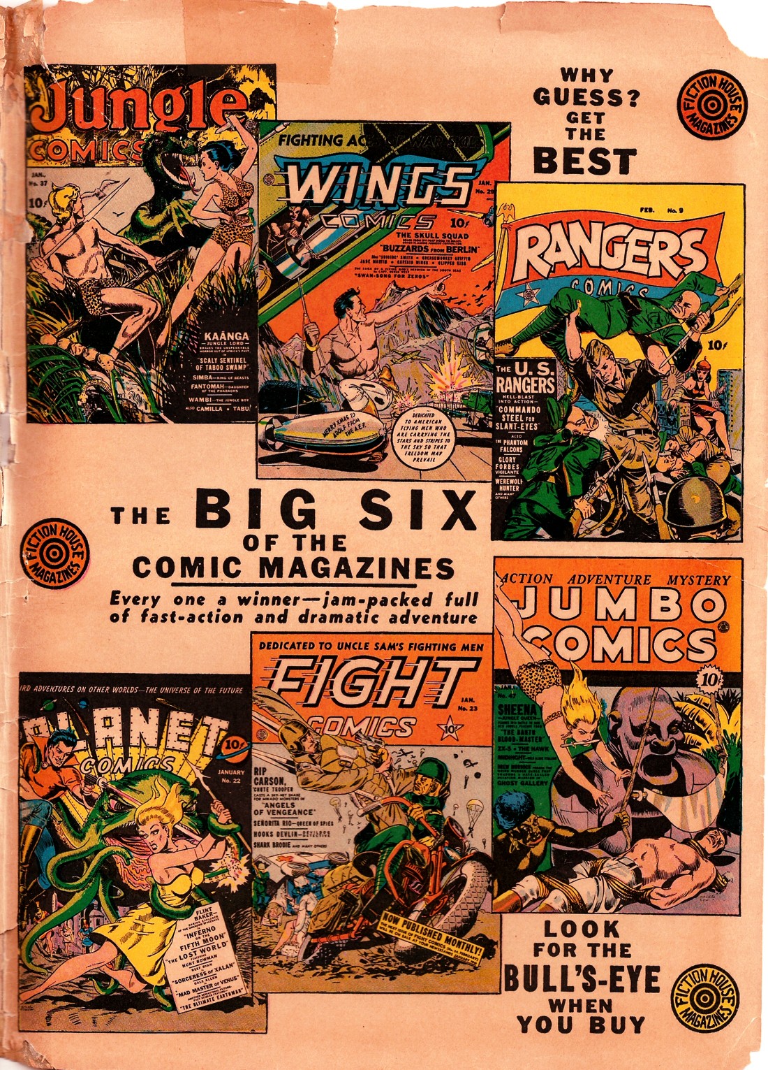 Read online Fight Comics comic -  Issue #23 - 67