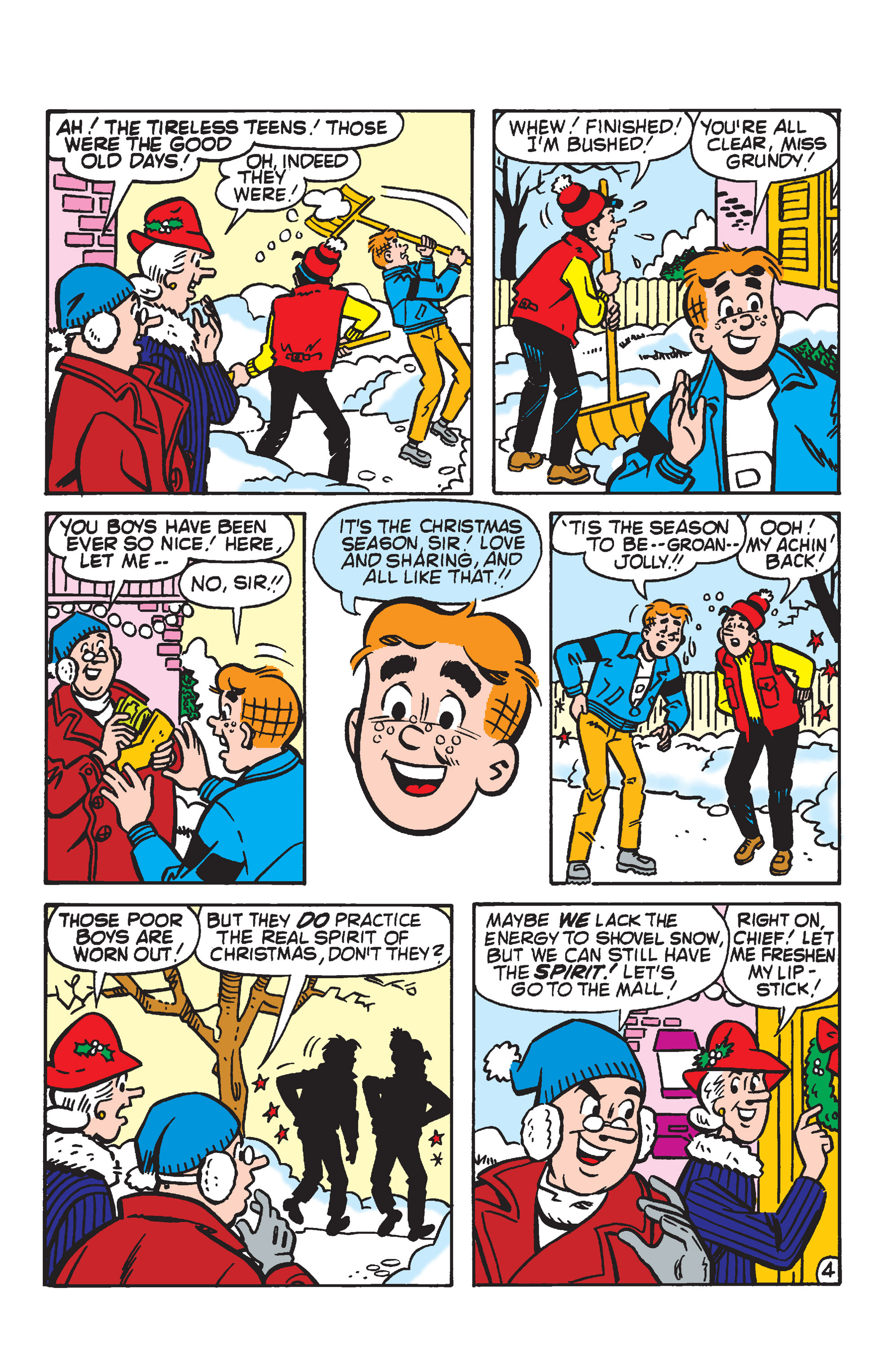 Read online Archie's Christmas Spirit comic -  Issue # TPB - 99