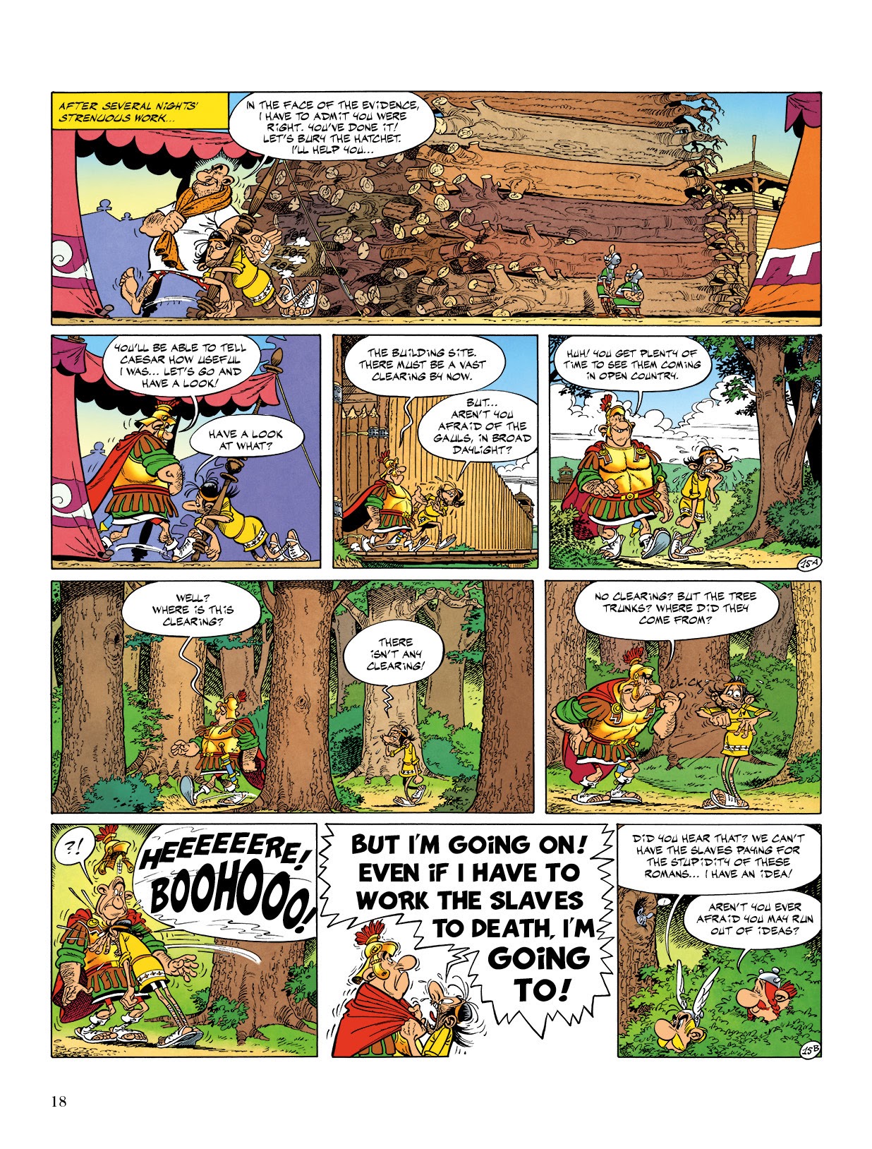 Read online Asterix comic -  Issue #17 - 19