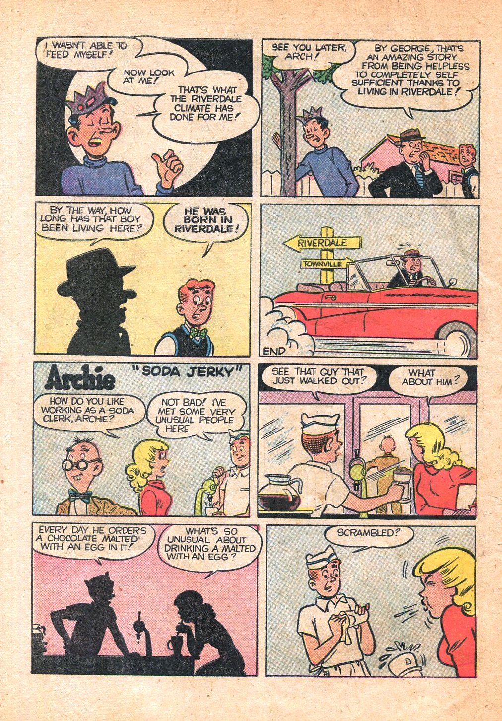 Read online Archie's Joke Book Magazine comic -  Issue #17 - 28