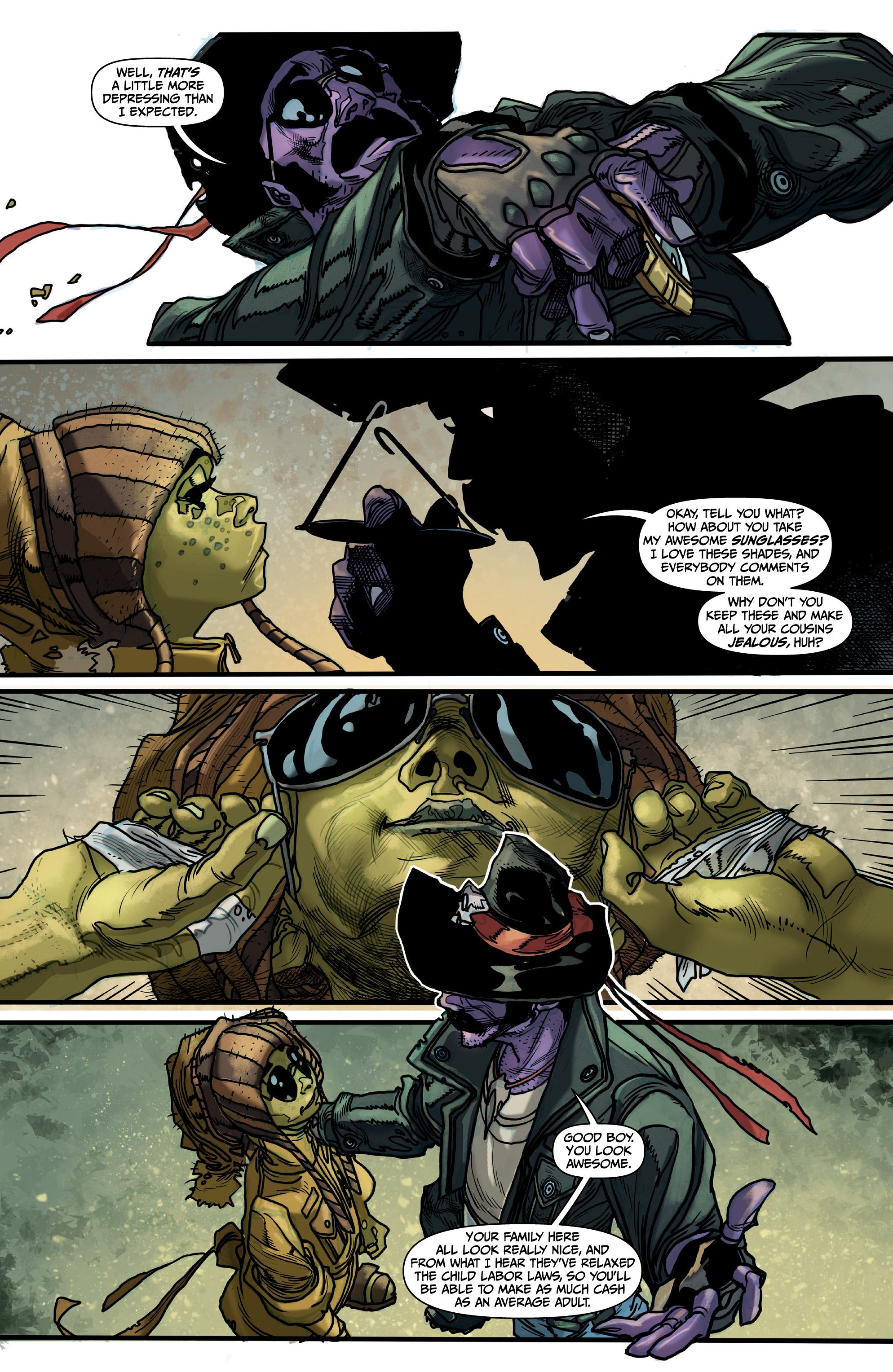 Read online Sharkey the Bounty Hunter comic -  Issue #6 - 21
